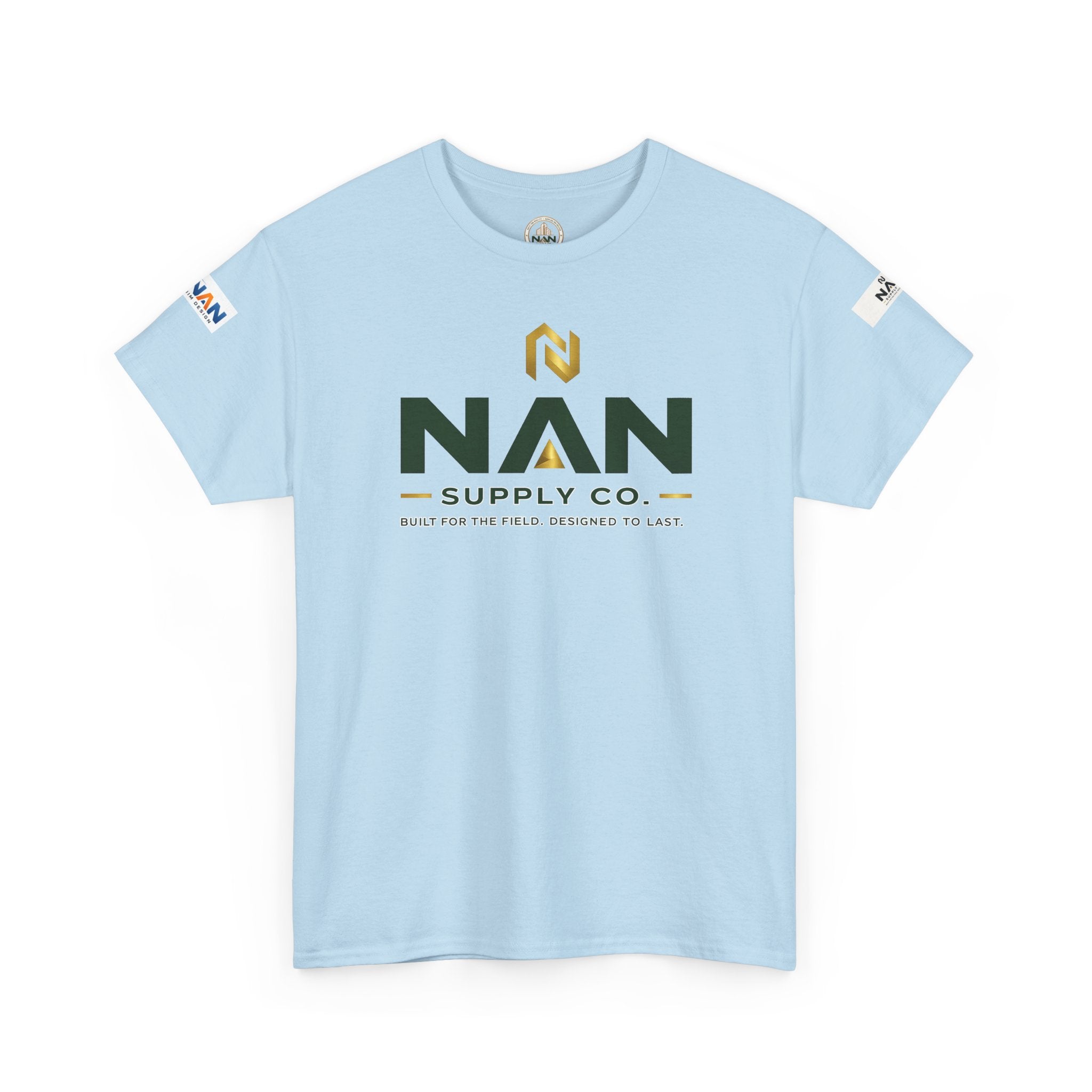 Nan Supply Co. Logo T‑Shirt — Construction Crew White Tee