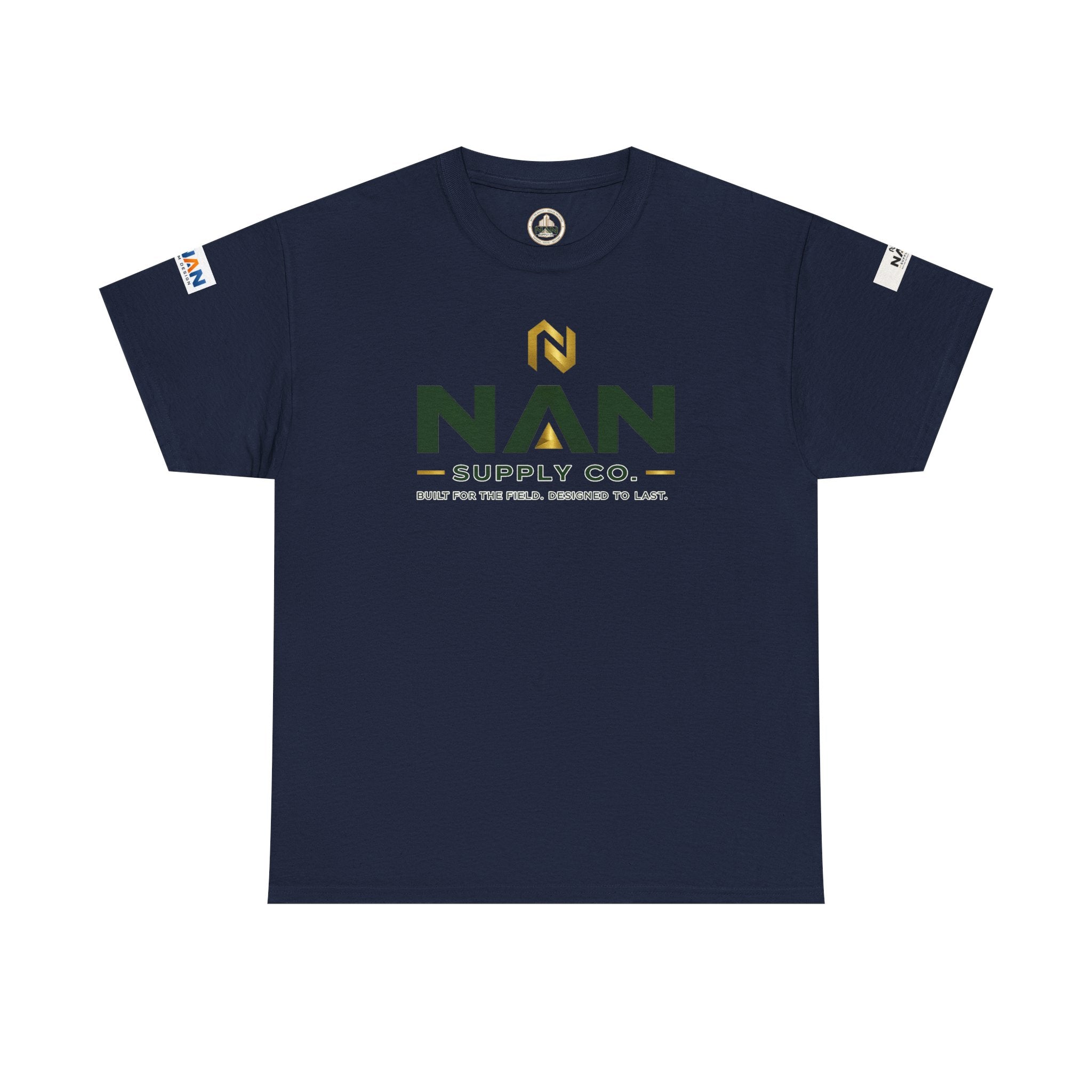 Nan Supply Co. Logo T‑Shirt — Construction Crew White Tee