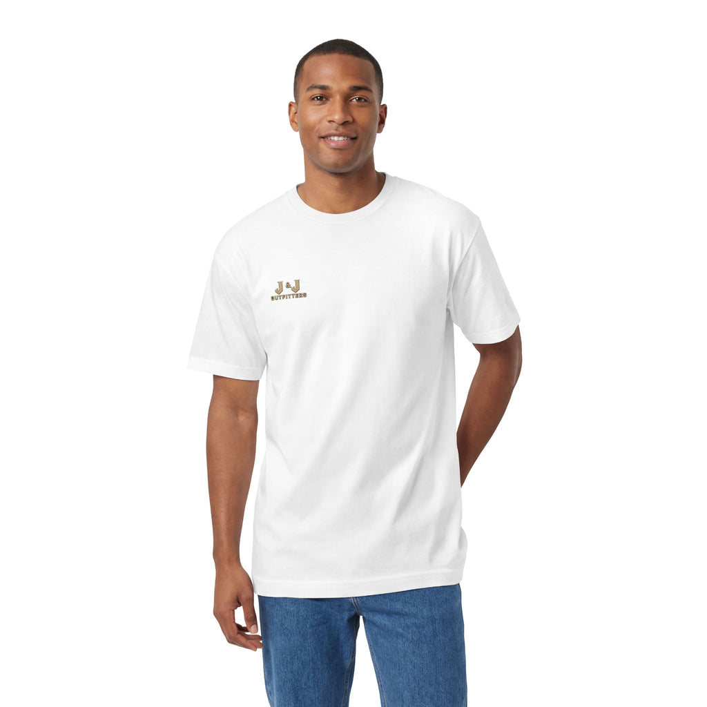 J&J Outfitters Rifle Logo Tee — Hunting Graphic T-Shirt