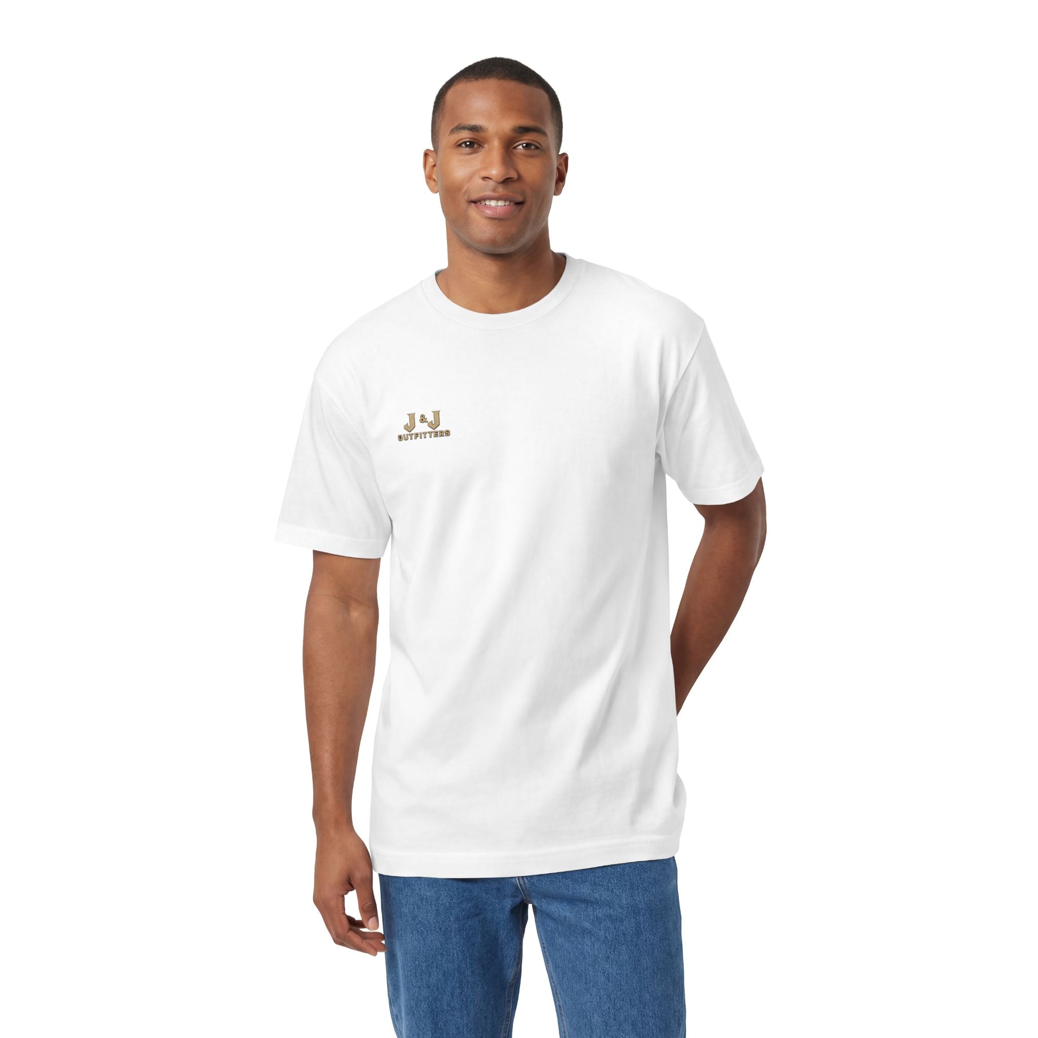 J&J Outfitters Rifle Logo Tee — Hunting Graphic T-Shirt