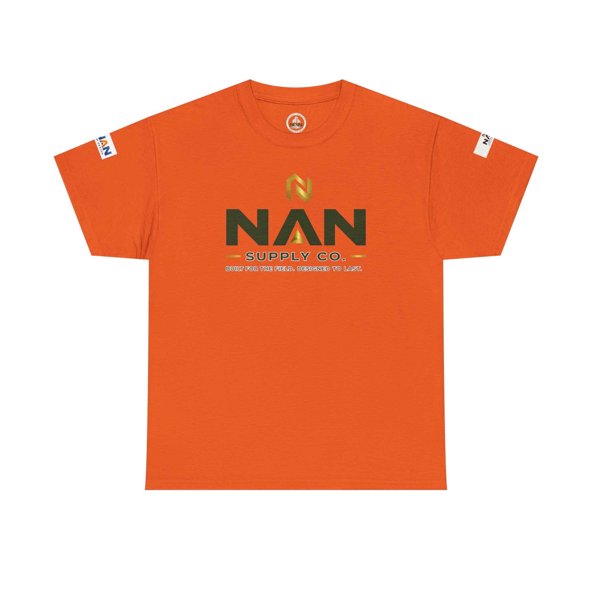 Nan Supply Co. Logo T‑Shirt — Construction Crew White Tee
