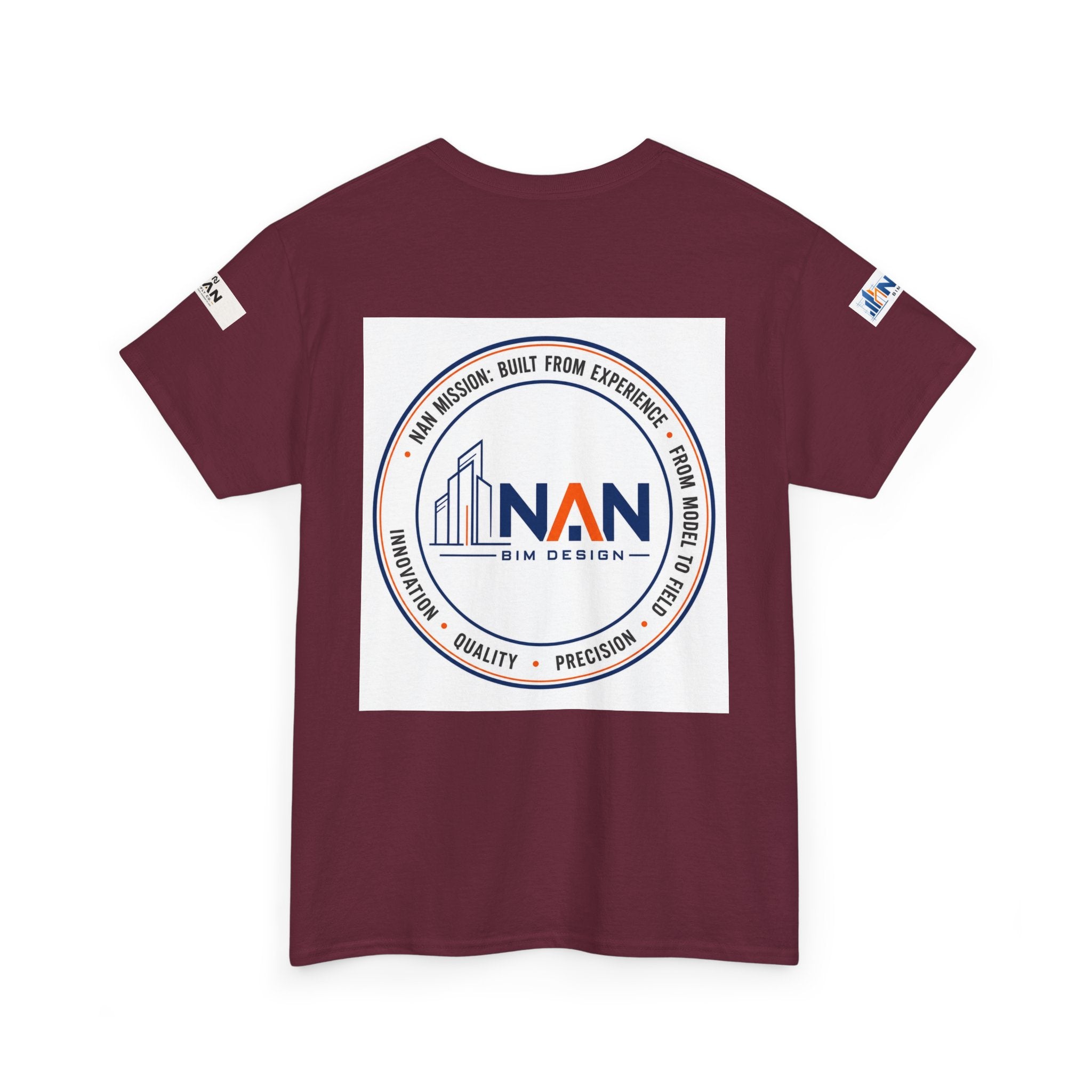 Nan Supply Co. Logo T‑Shirt — Construction Crew White Tee