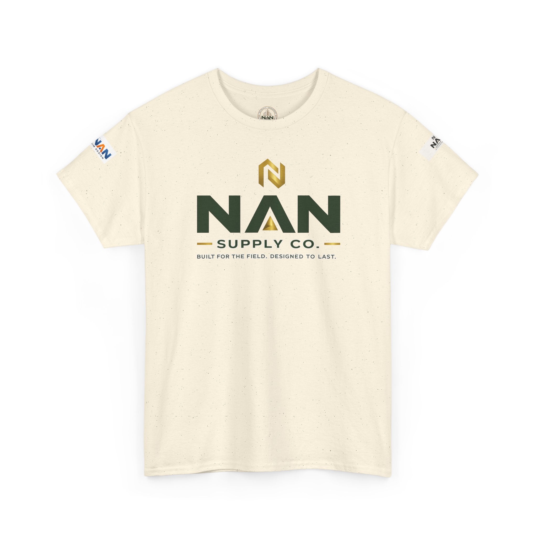 Nan Supply Co. Logo T‑Shirt — Construction Crew White Tee