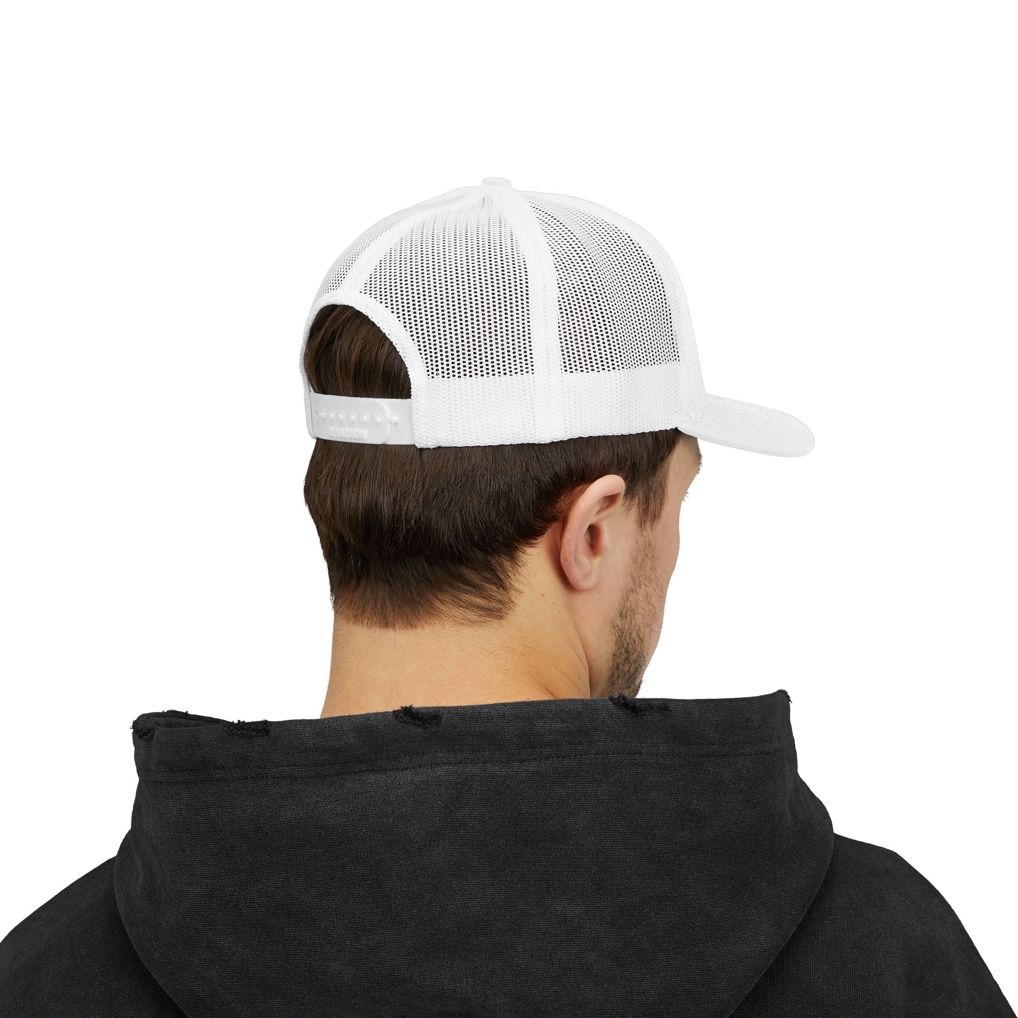 Trucker Cap - 'J & J Outfitters' Leopard Logo Snapback
