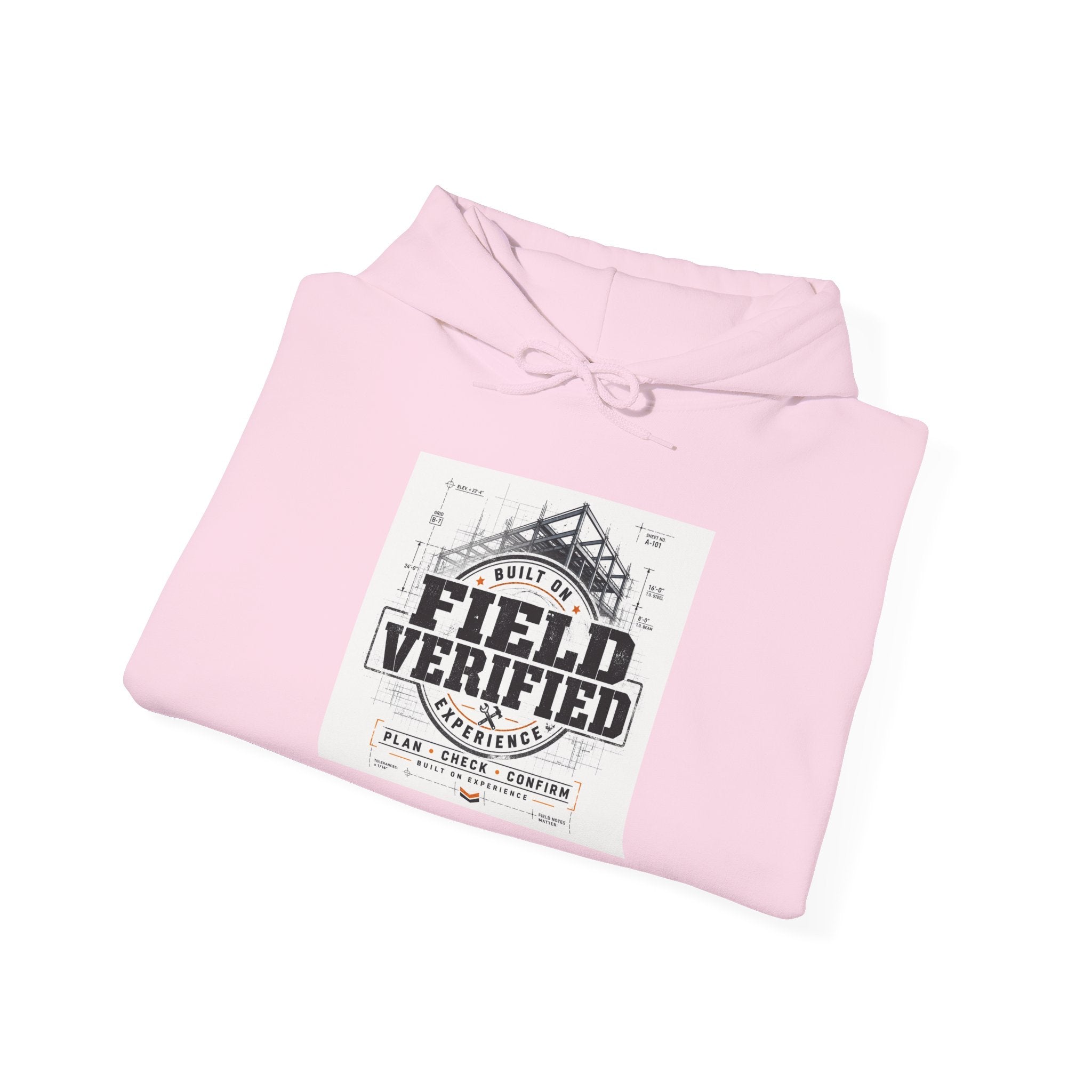 Field Verified Hoodie — NAN Construction Logo Hooded Sweatshirt