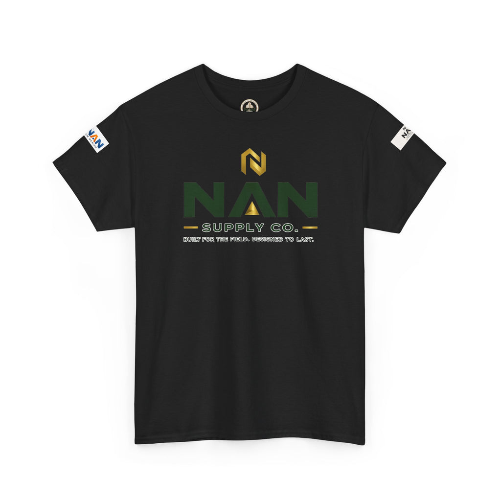 Nan Supply Co. Logo T‑Shirt — Construction Crew White Tee