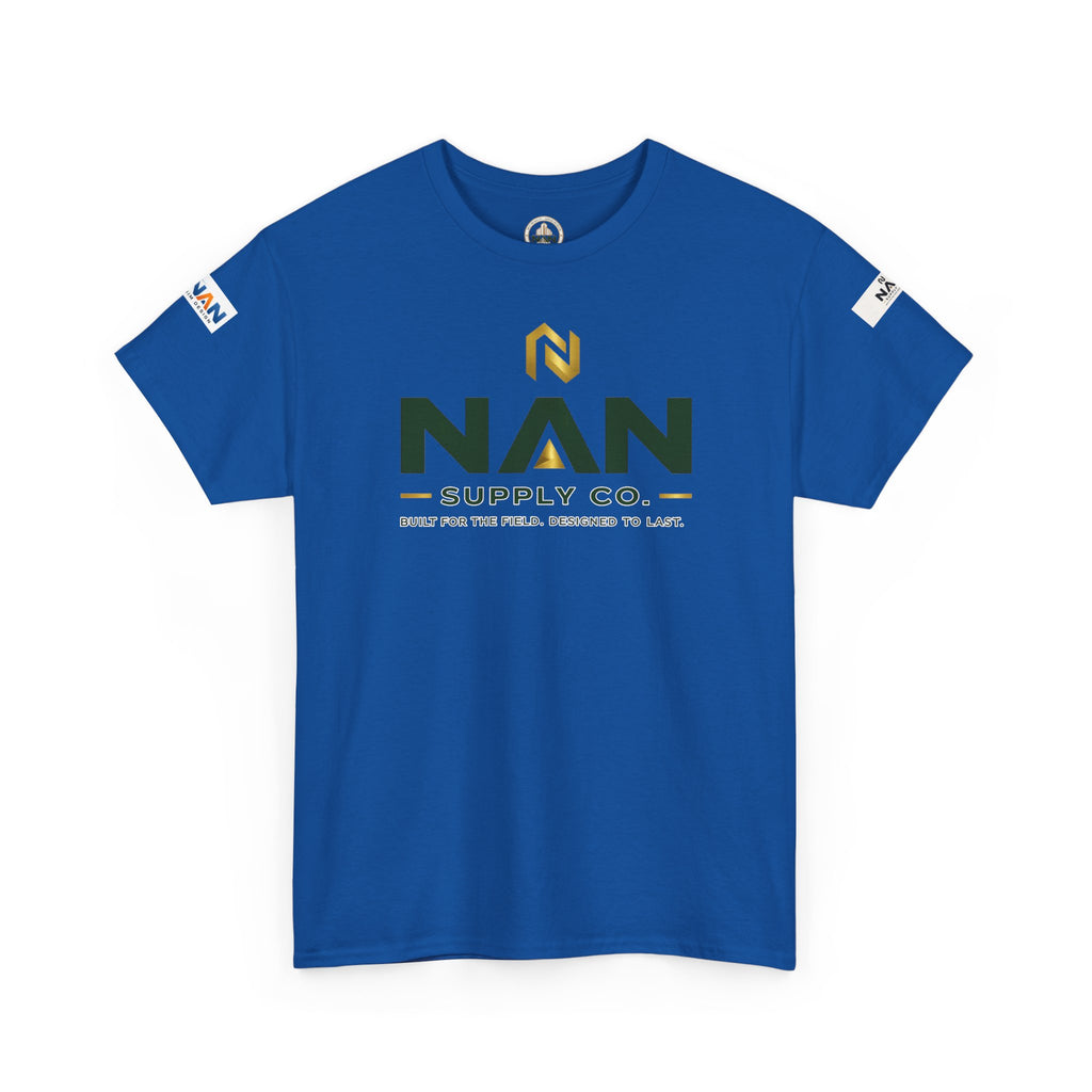 Nan Supply Co. Logo T‑Shirt — Construction Crew White Tee