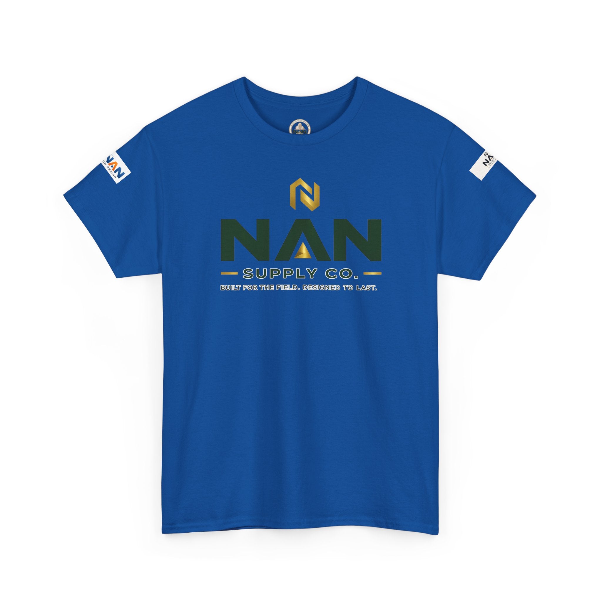 Nan Supply Co. Logo T‑Shirt — Construction Crew White Tee