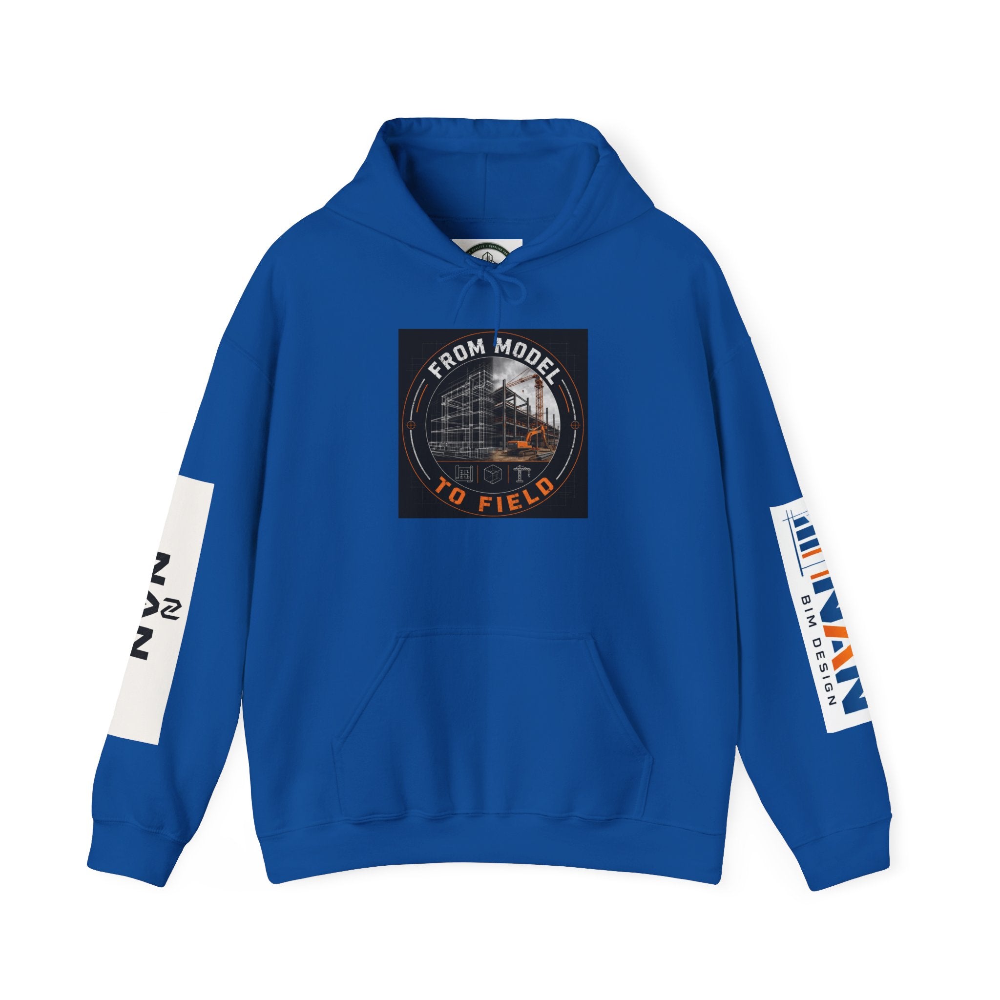 Hoodie — "From Model to Field" Branded Workwear
