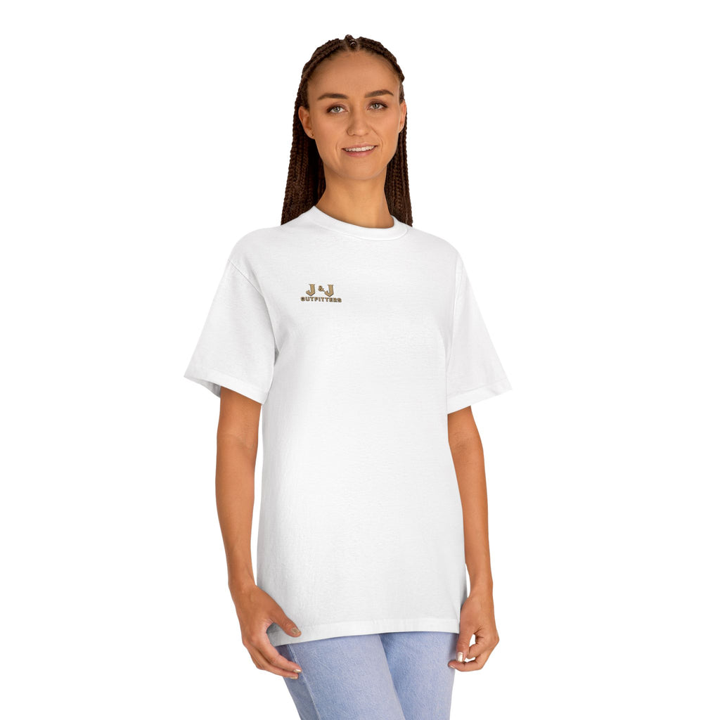 J&J Outfitters Rifle Logo Tee — Hunting Graphic T-Shirt