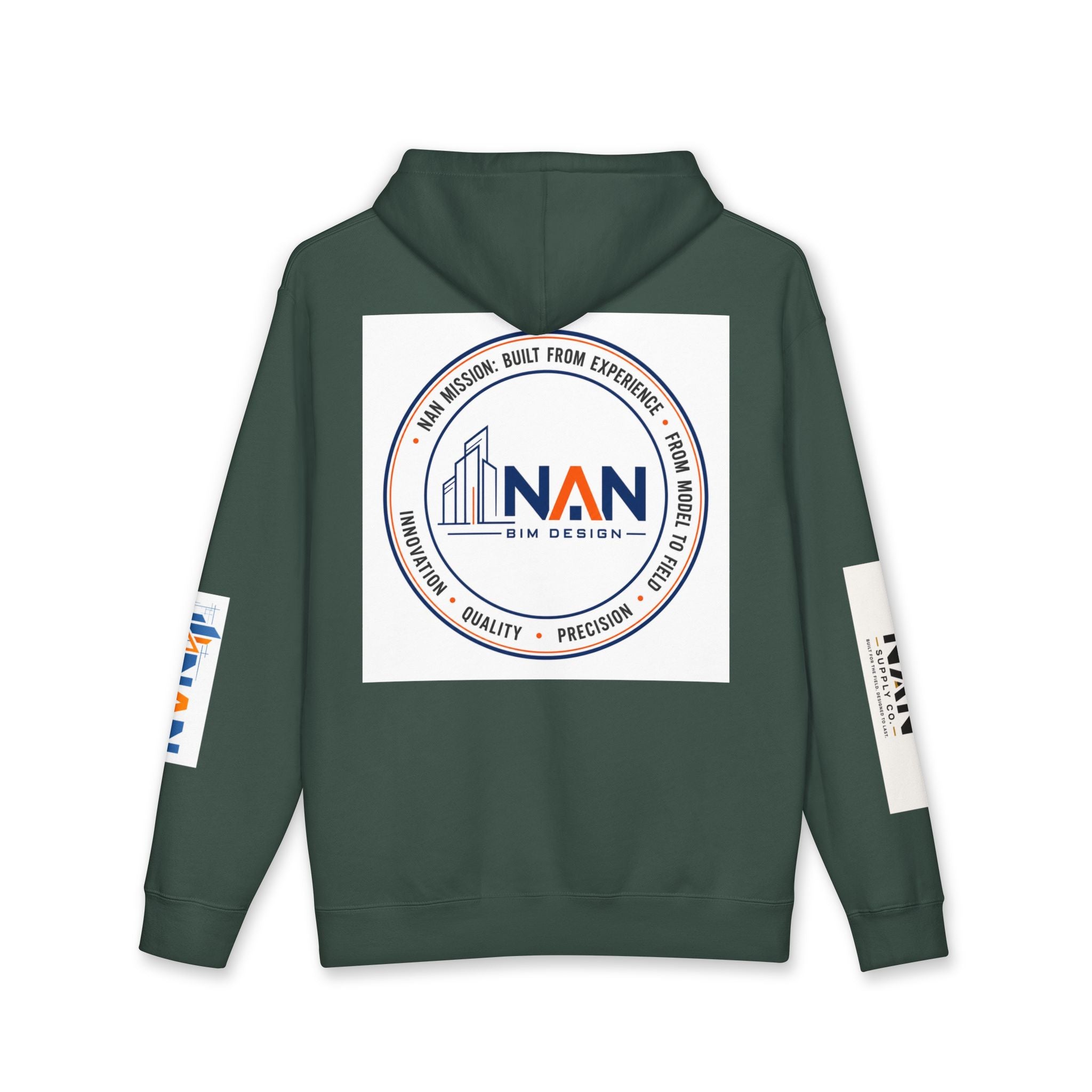 Hoodie — "Built From Experience" Minimalist Crew: Established 2026 Hooded Sweatshirt
