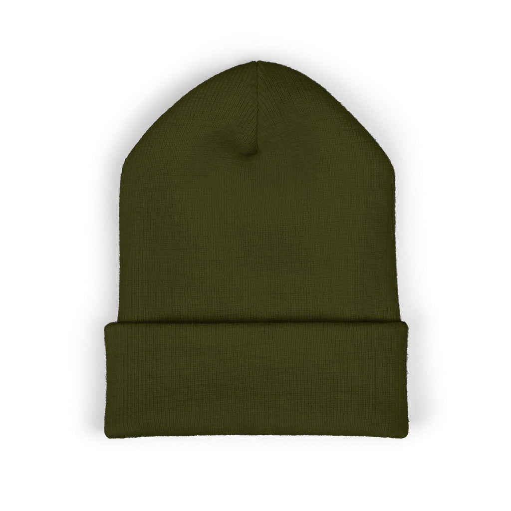 Embroidered "Nan" Classic Cuffed Beanie — Cozy Winter Hat for Grandmother Gifts