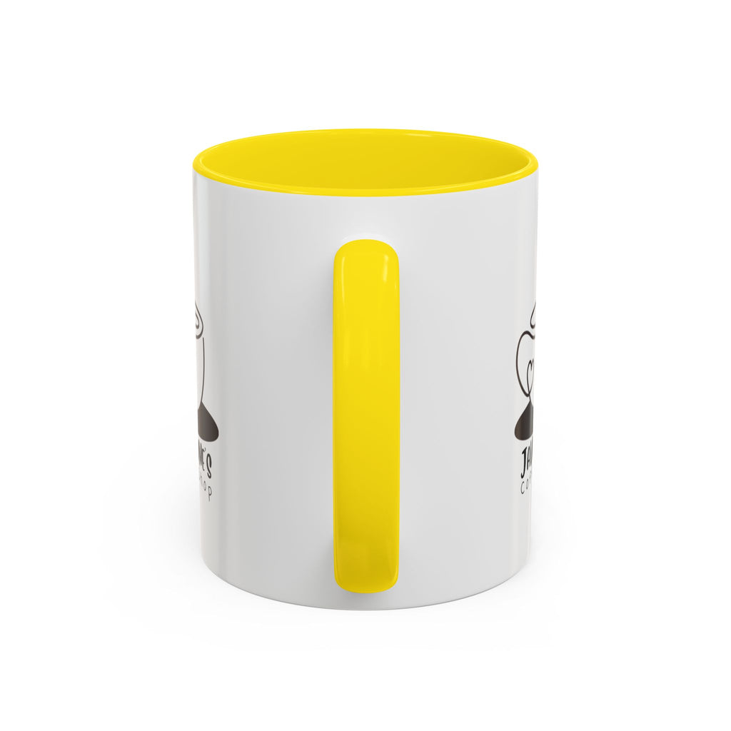 Java June’s Coffee Shop Accent Mug — 11/15oz Ceramic Coffee Cup