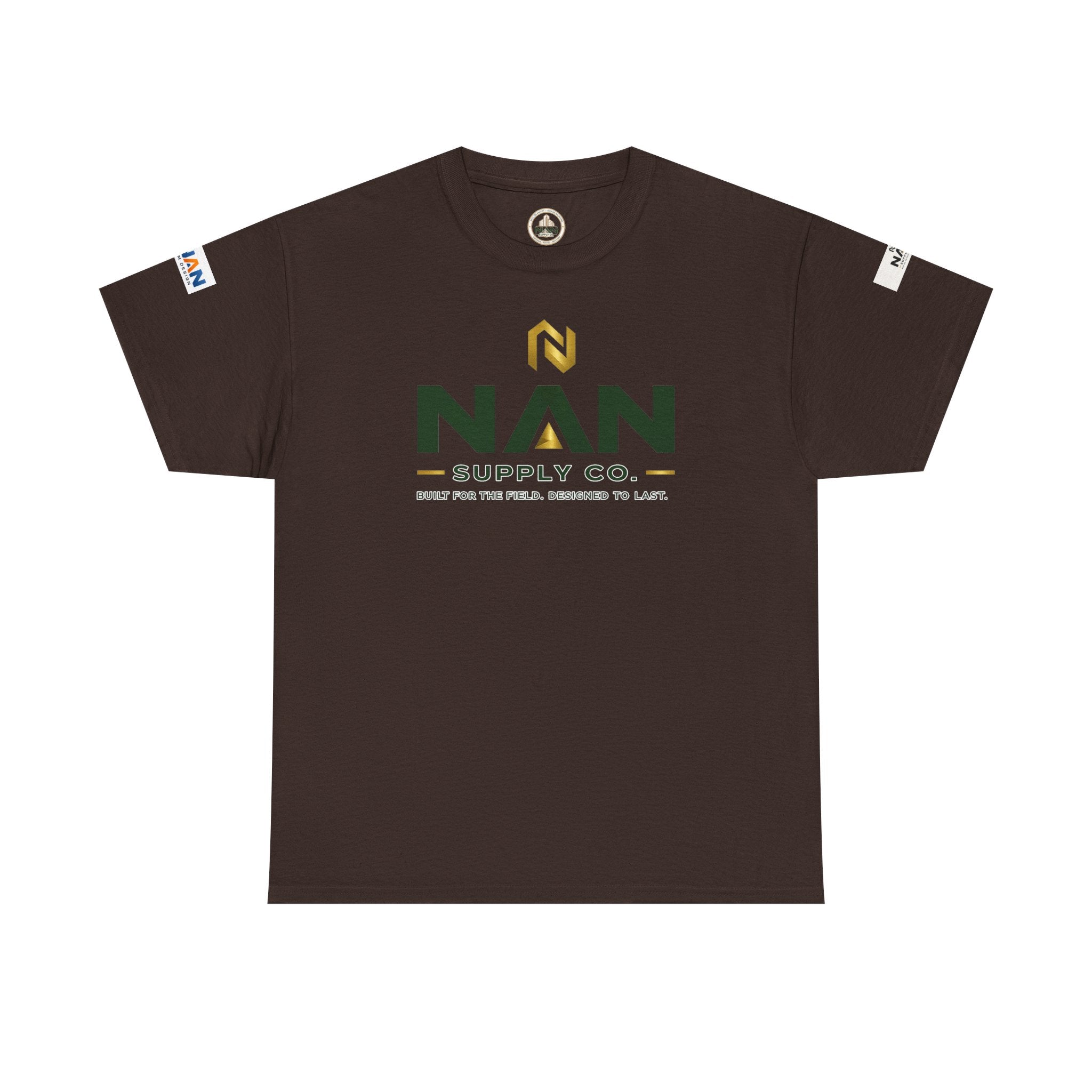 Nan Supply Co. Logo T‑Shirt — Construction Crew White Tee