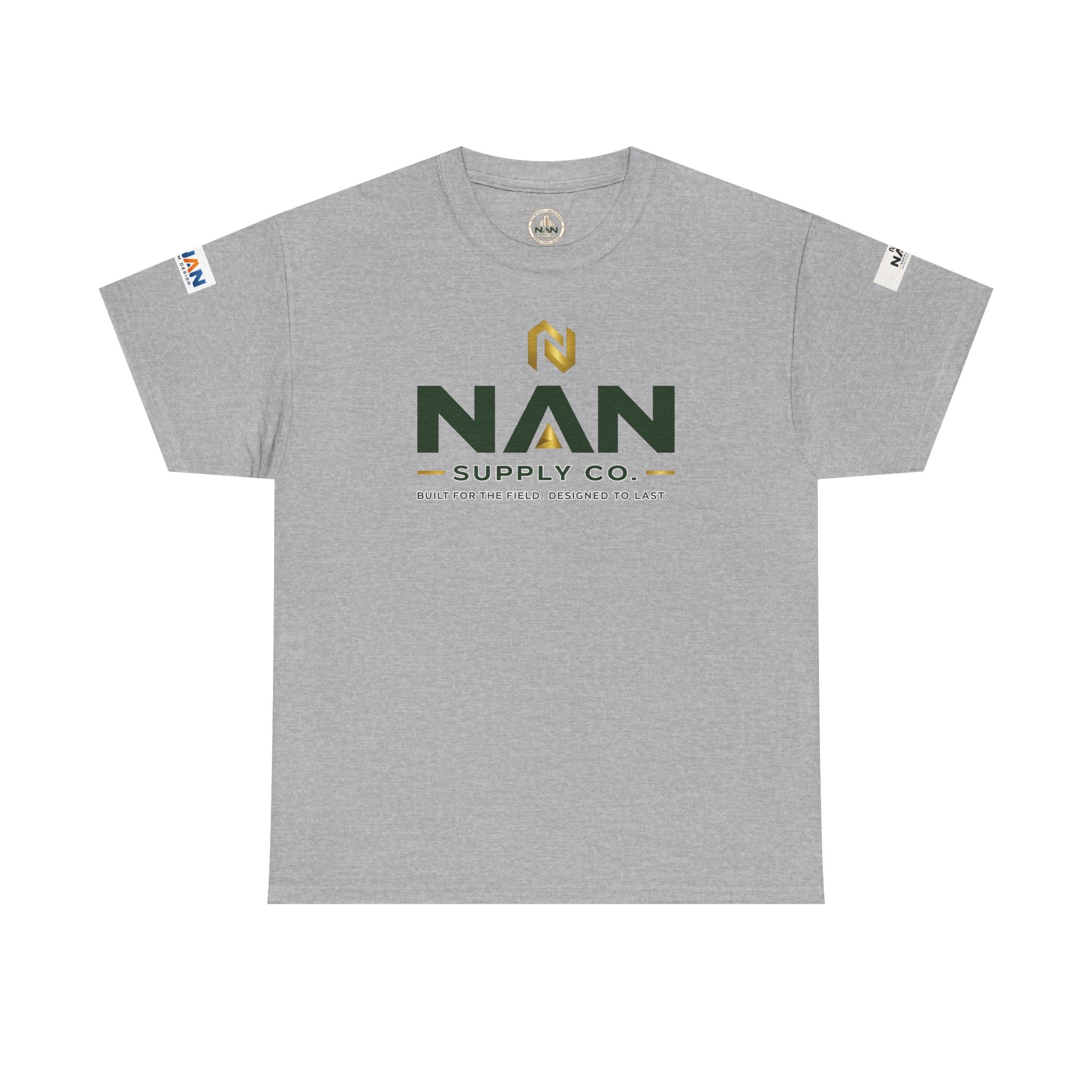 Nan Supply Co. Logo T‑Shirt — Construction Crew White Tee