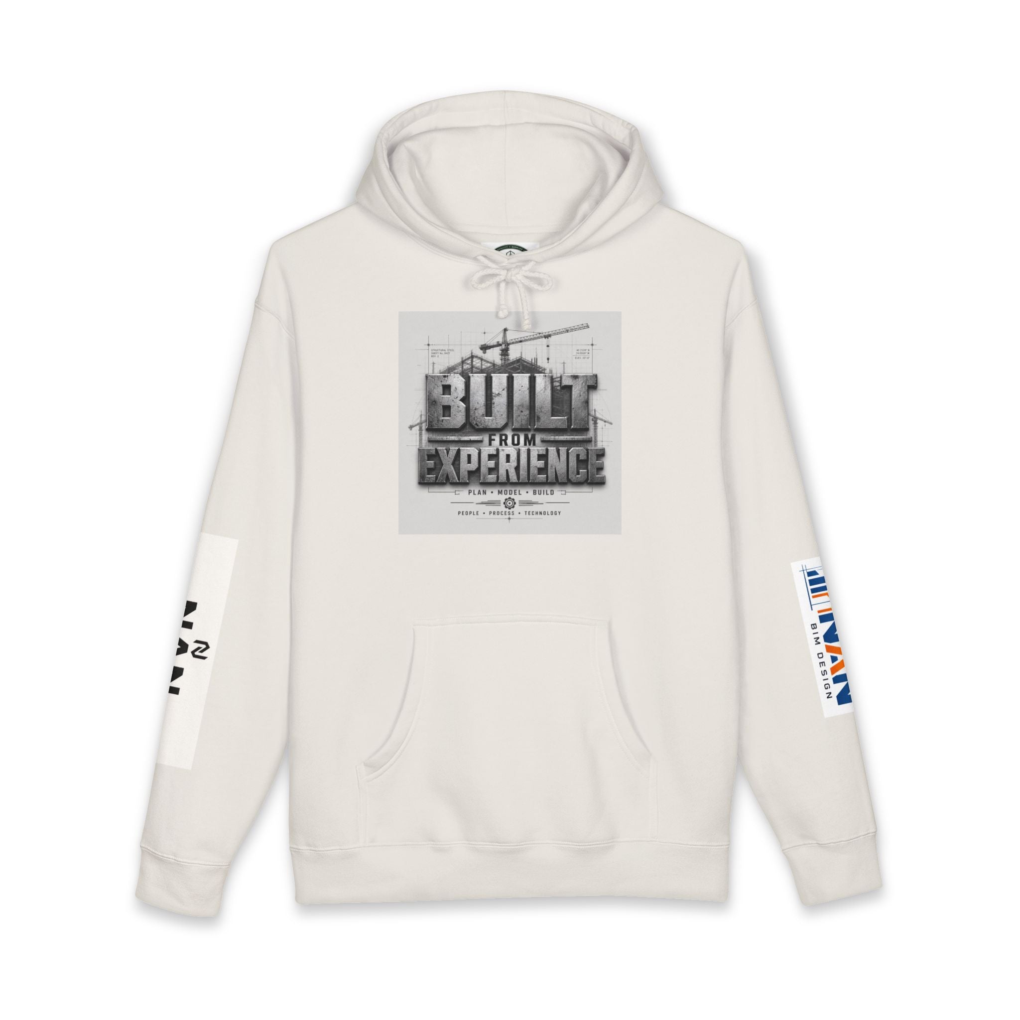 Hoodie — "Built From Experience" Minimalist Crew: Established 2026 Hooded Sweatshirt