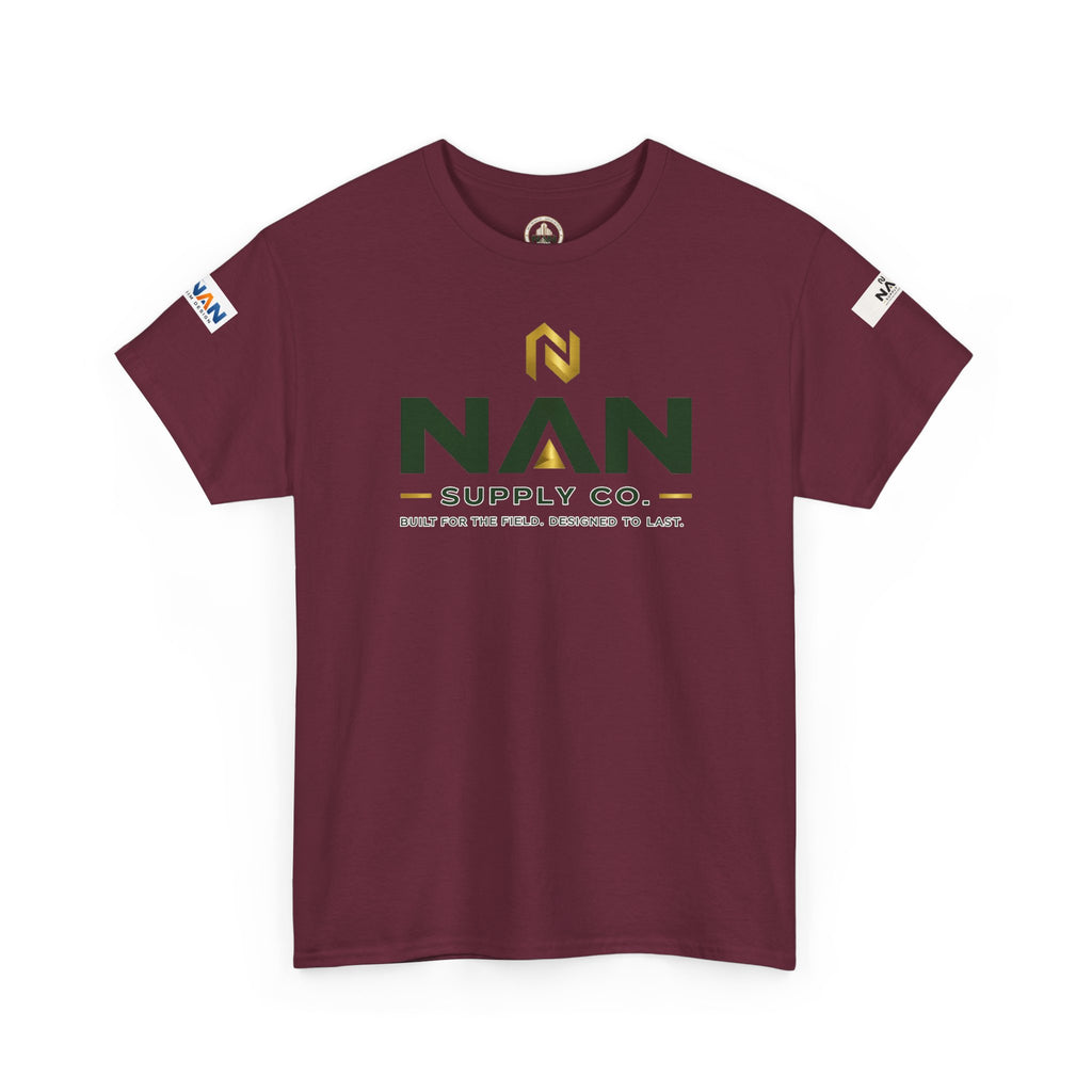 Nan Supply Co. Logo T‑Shirt — Construction Crew White Tee