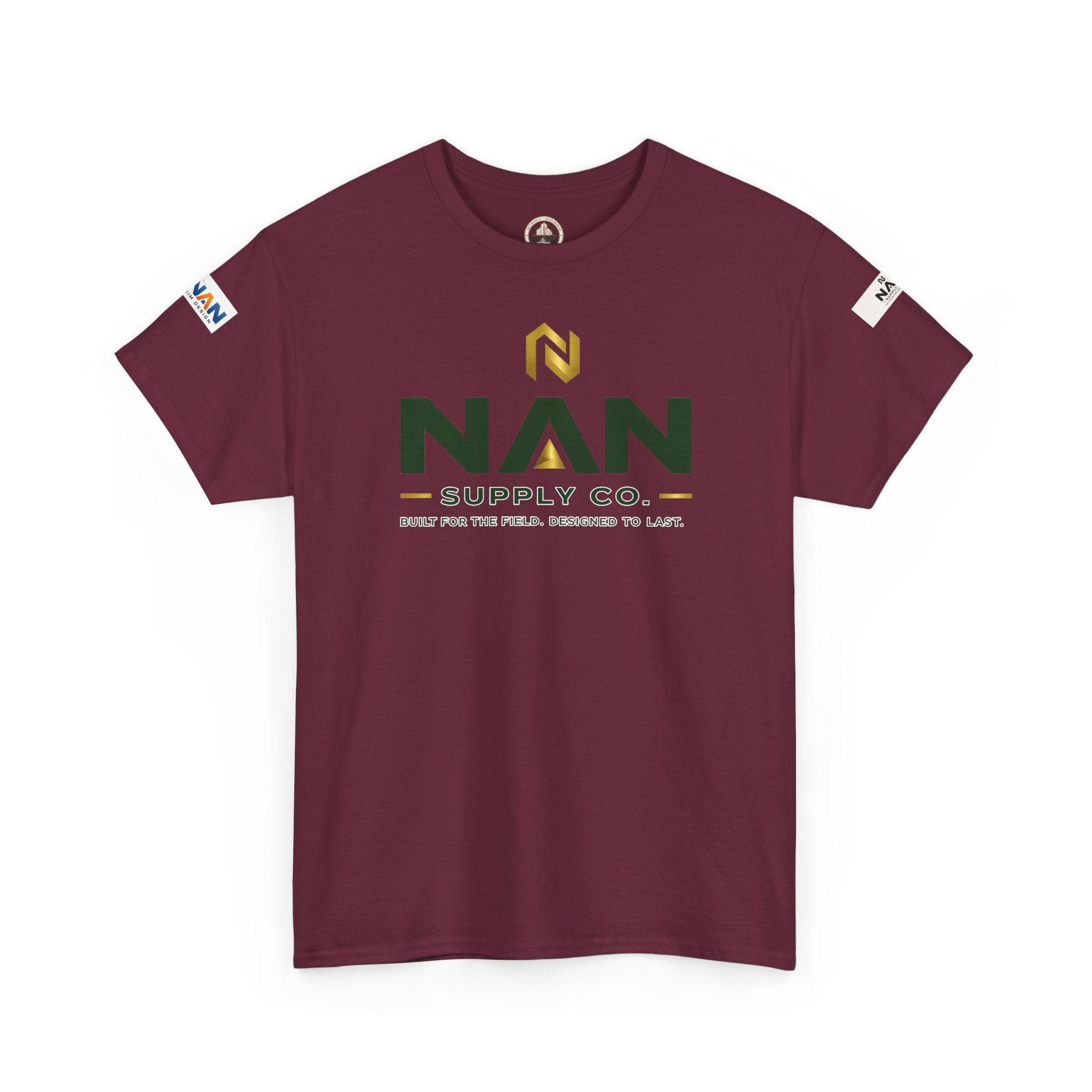 Nan Supply Co. Logo T‑Shirt — Construction Crew White Tee