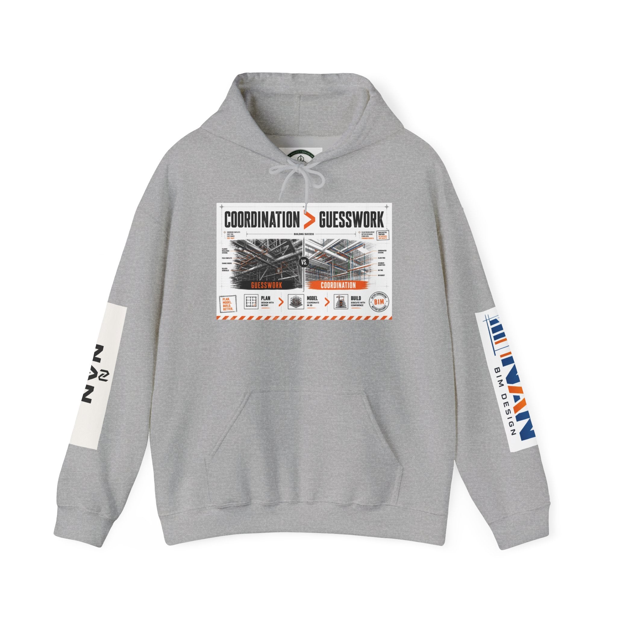 Coordination > Guesswork Hoodie — NAN Construction Logo Workwear