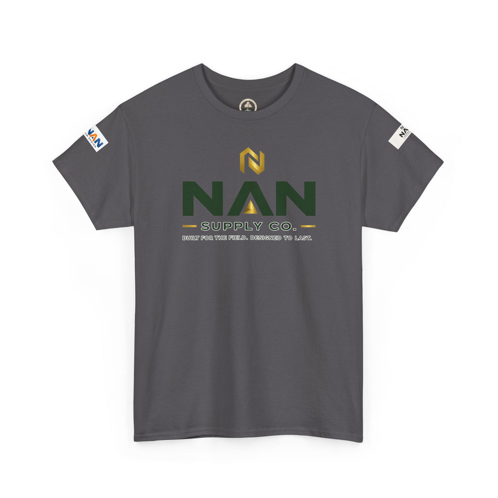 Nan Supply Co. Logo T‑Shirt — Construction Crew White Tee