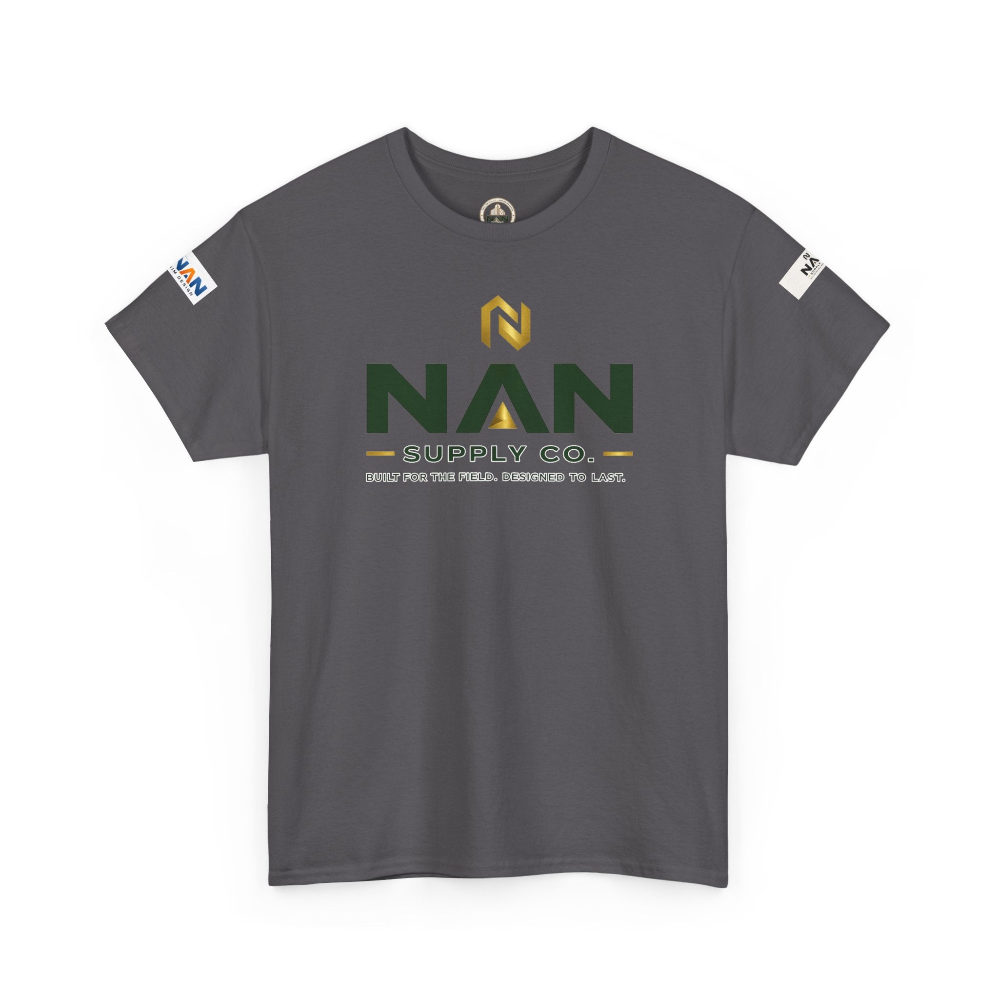 Nan Supply Co. Logo T‑Shirt — Construction Crew White Tee