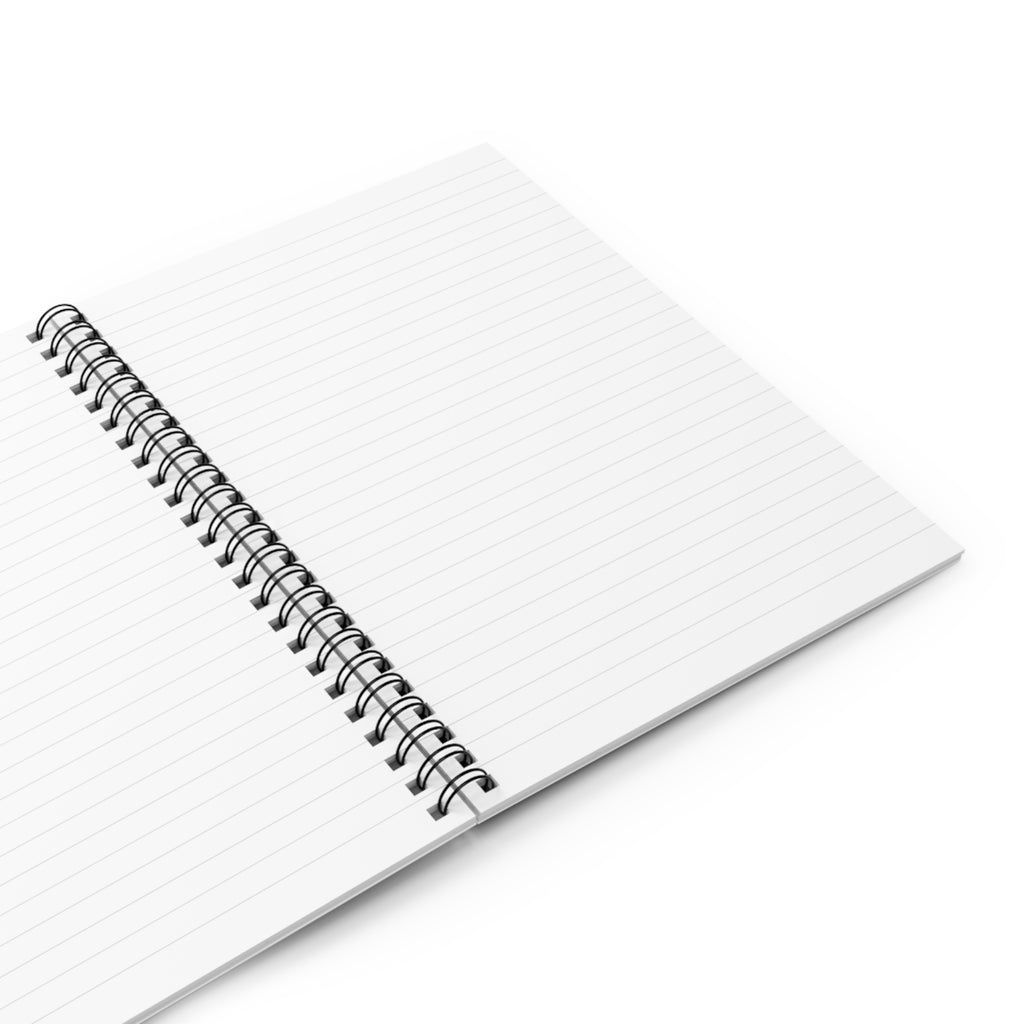 Spiral Notebook — "learn more. do more." Motivational Ruled Journal