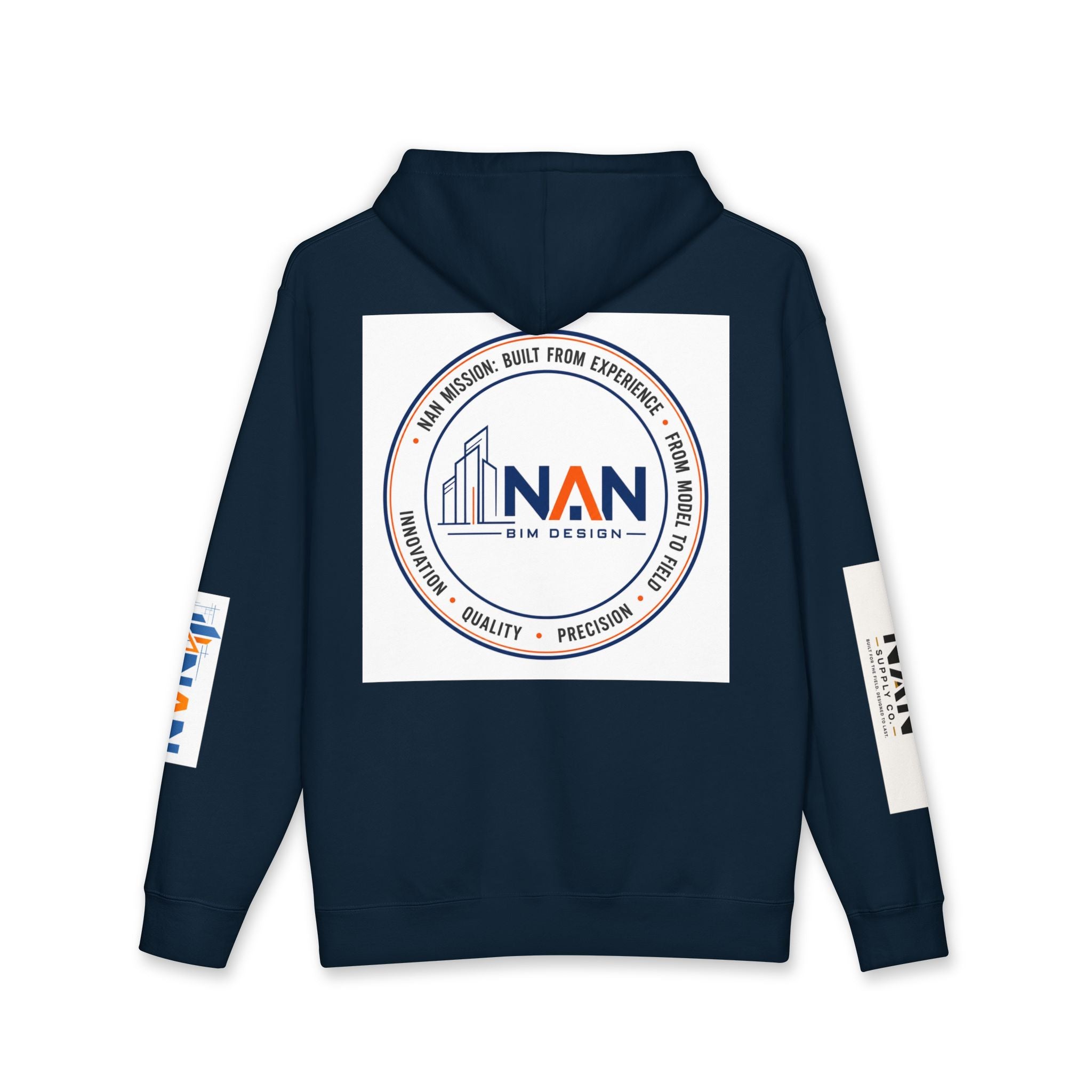 Hoodie — "Built From Experience" Minimalist Crew: Established 2026 Hooded Sweatshirt