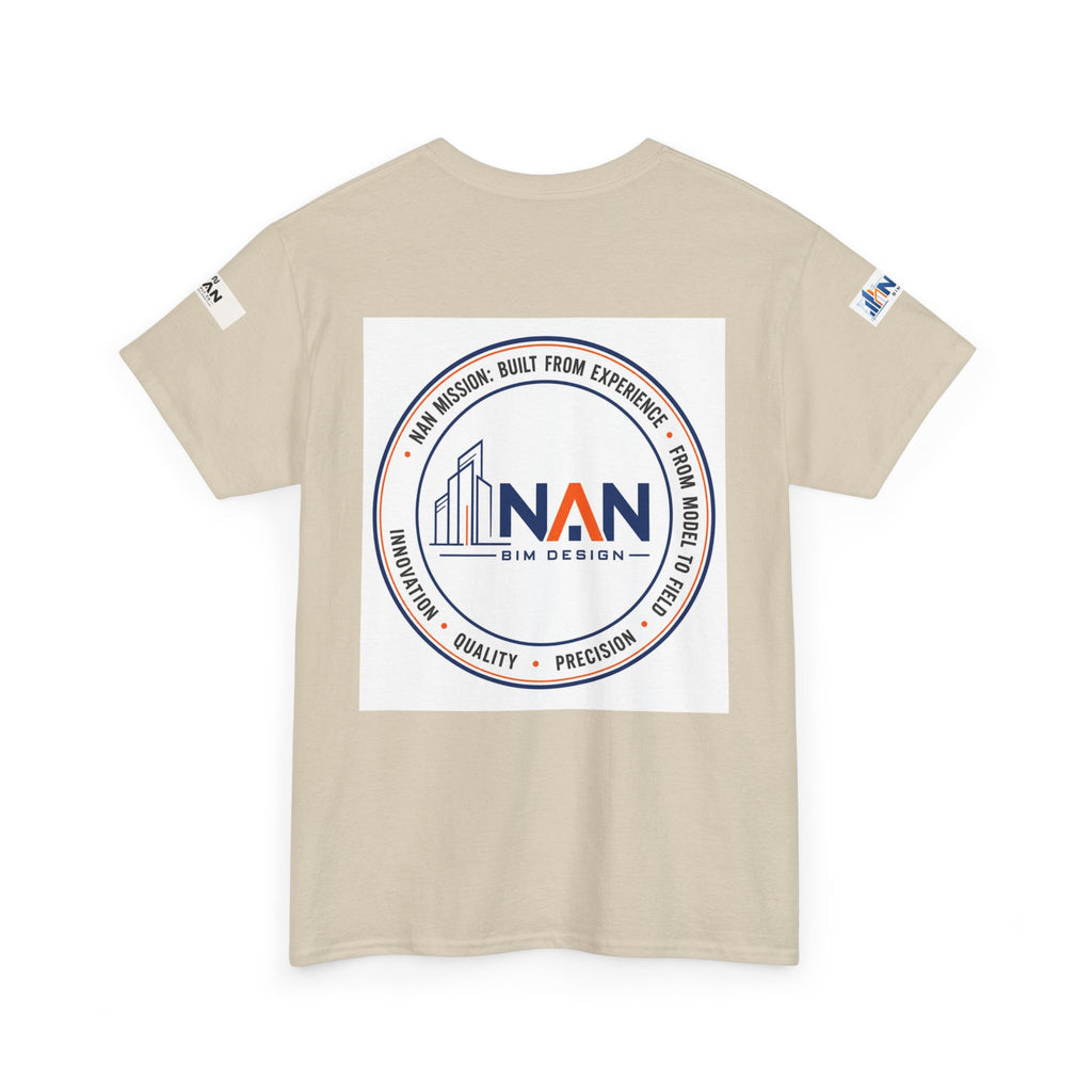 Nan Supply Co. Logo T‑Shirt — Construction Crew White Tee