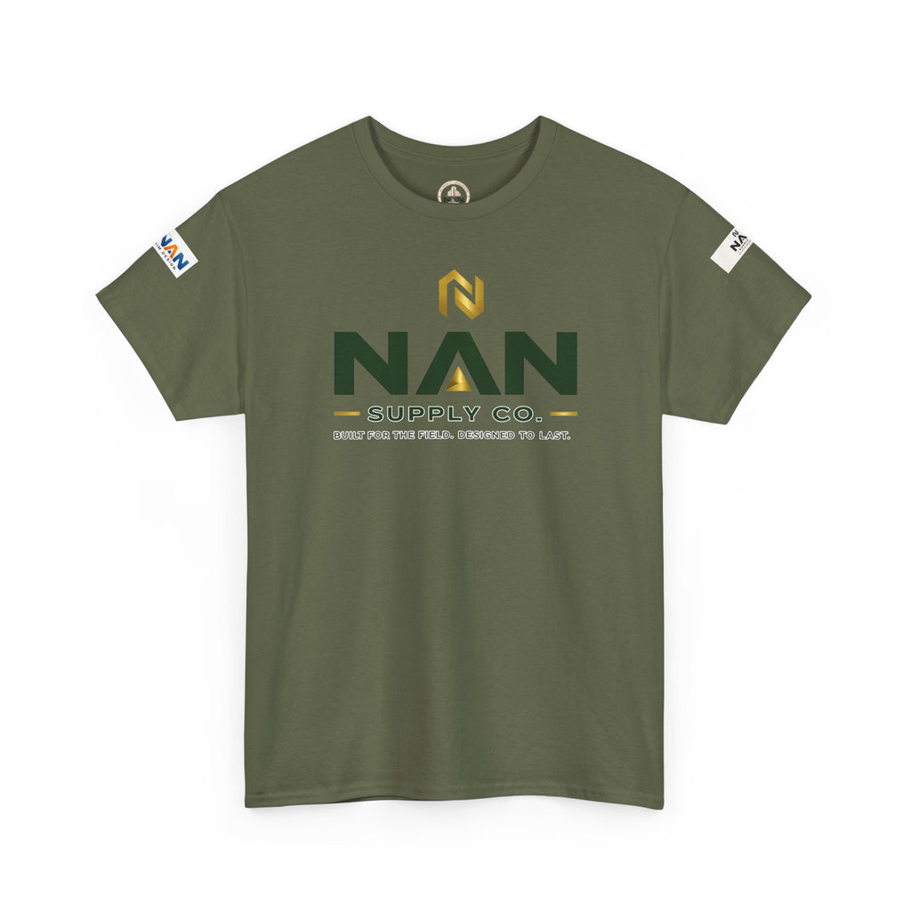 Nan Supply Co. Logo T‑Shirt — Construction Crew White Tee