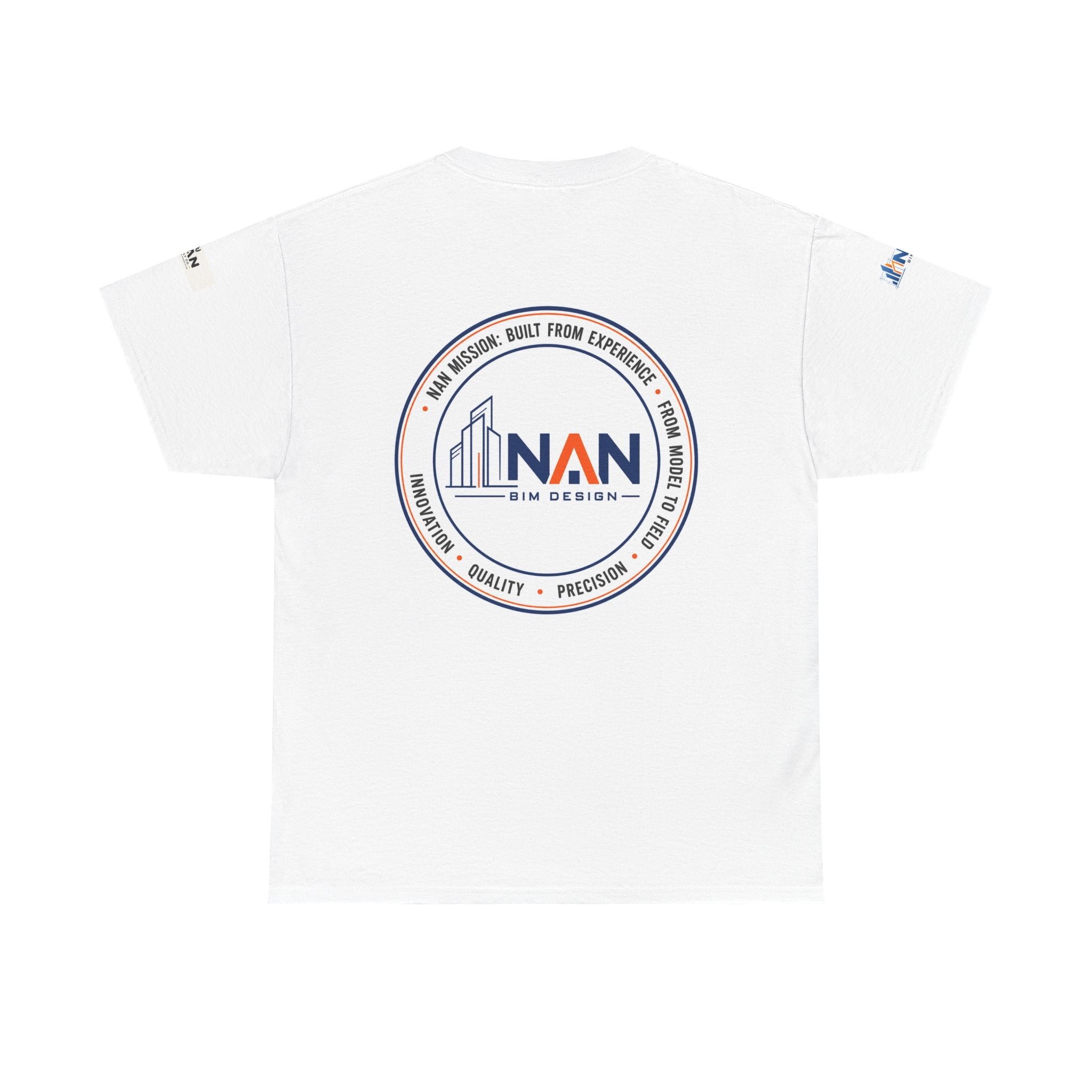Nan Supply Co. Logo T‑Shirt — Construction Crew White Tee