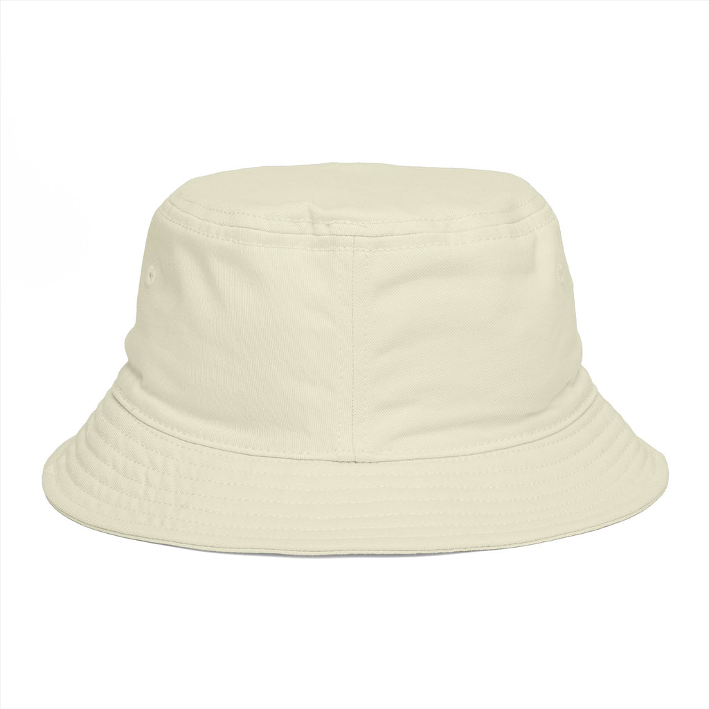Bucket Hat — NAN BIM Design Logo Embroidered Brown Bucket Hat