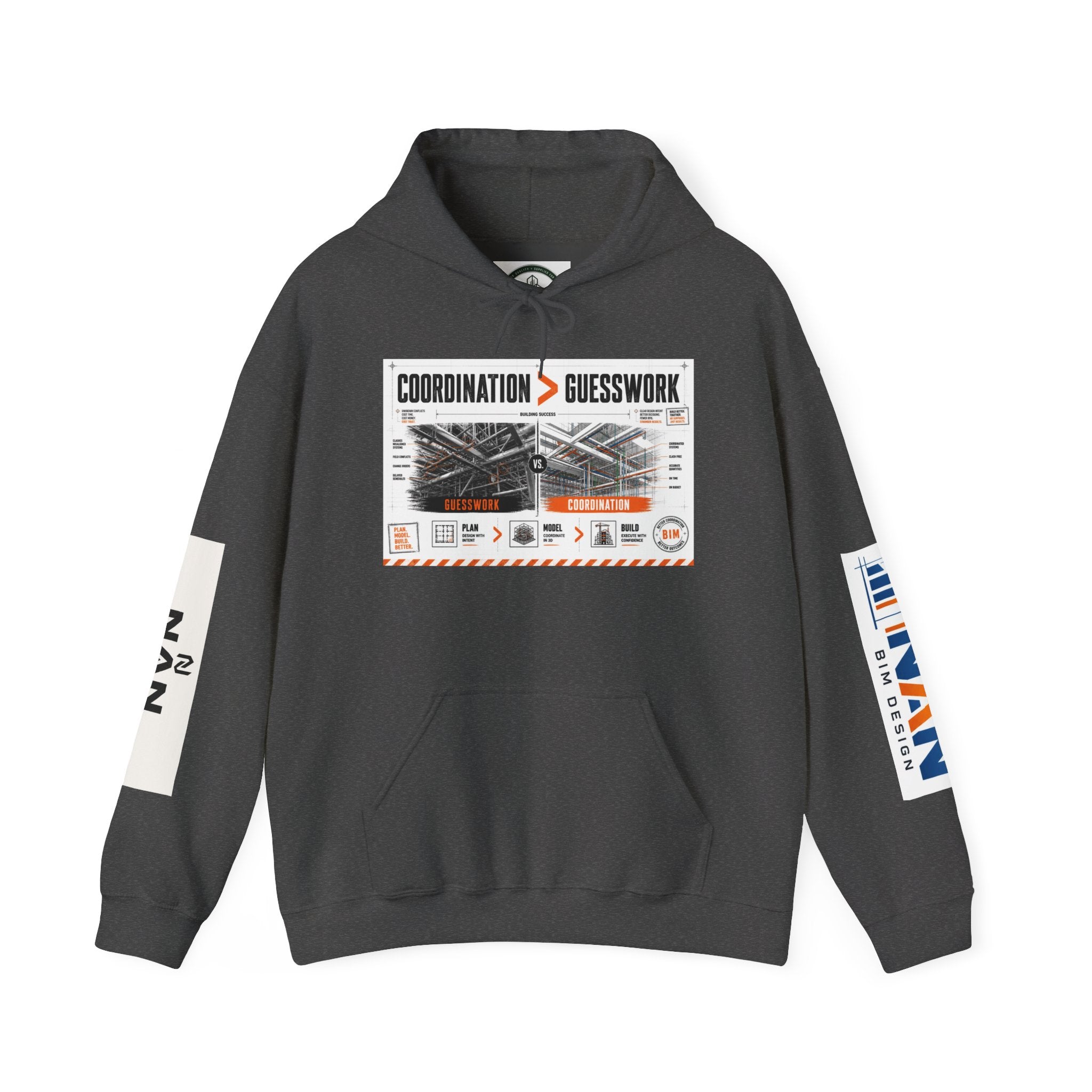 Coordination > Guesswork Hoodie — NAN Construction Logo Workwear