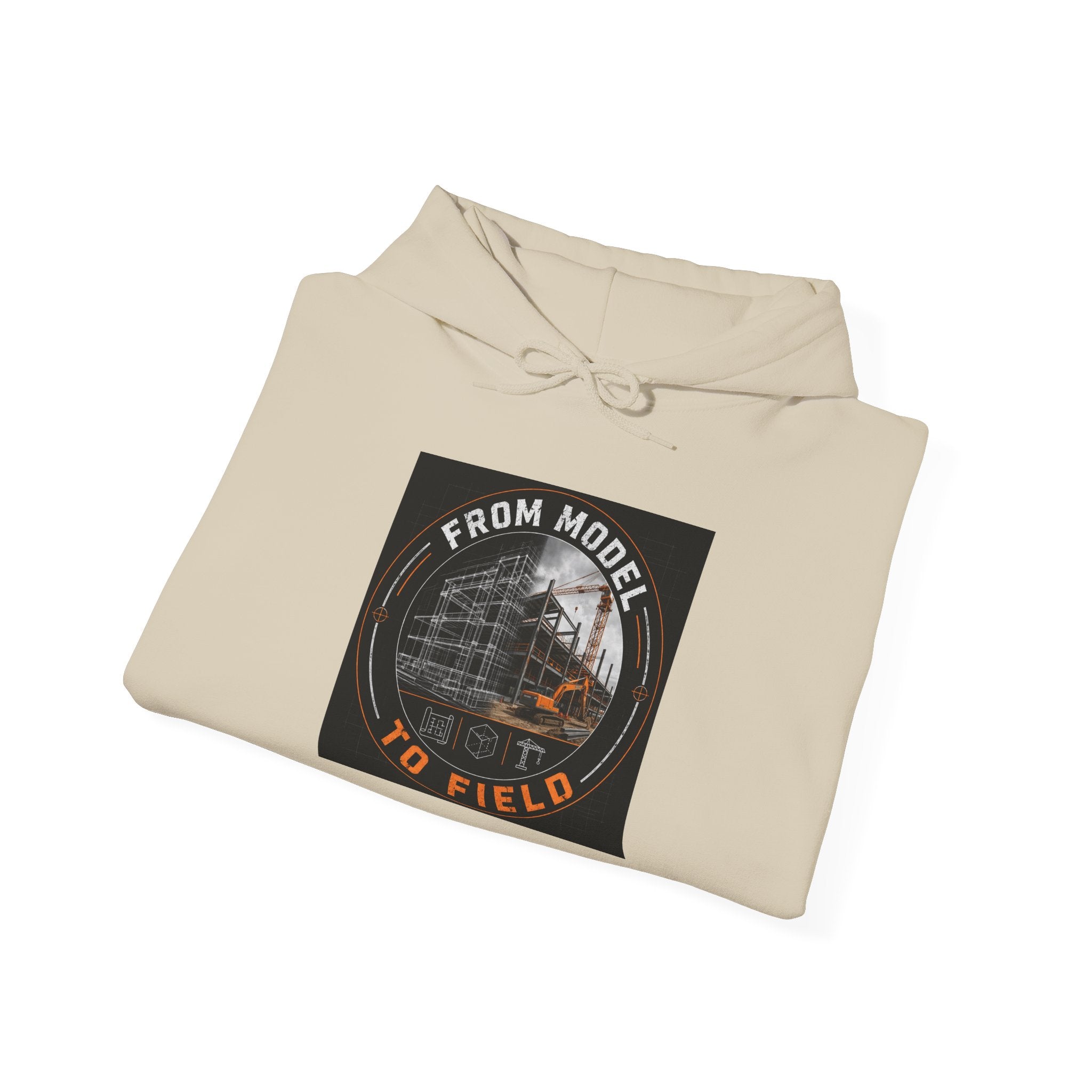 Hoodie — "From Model to Field" Branded Workwear
