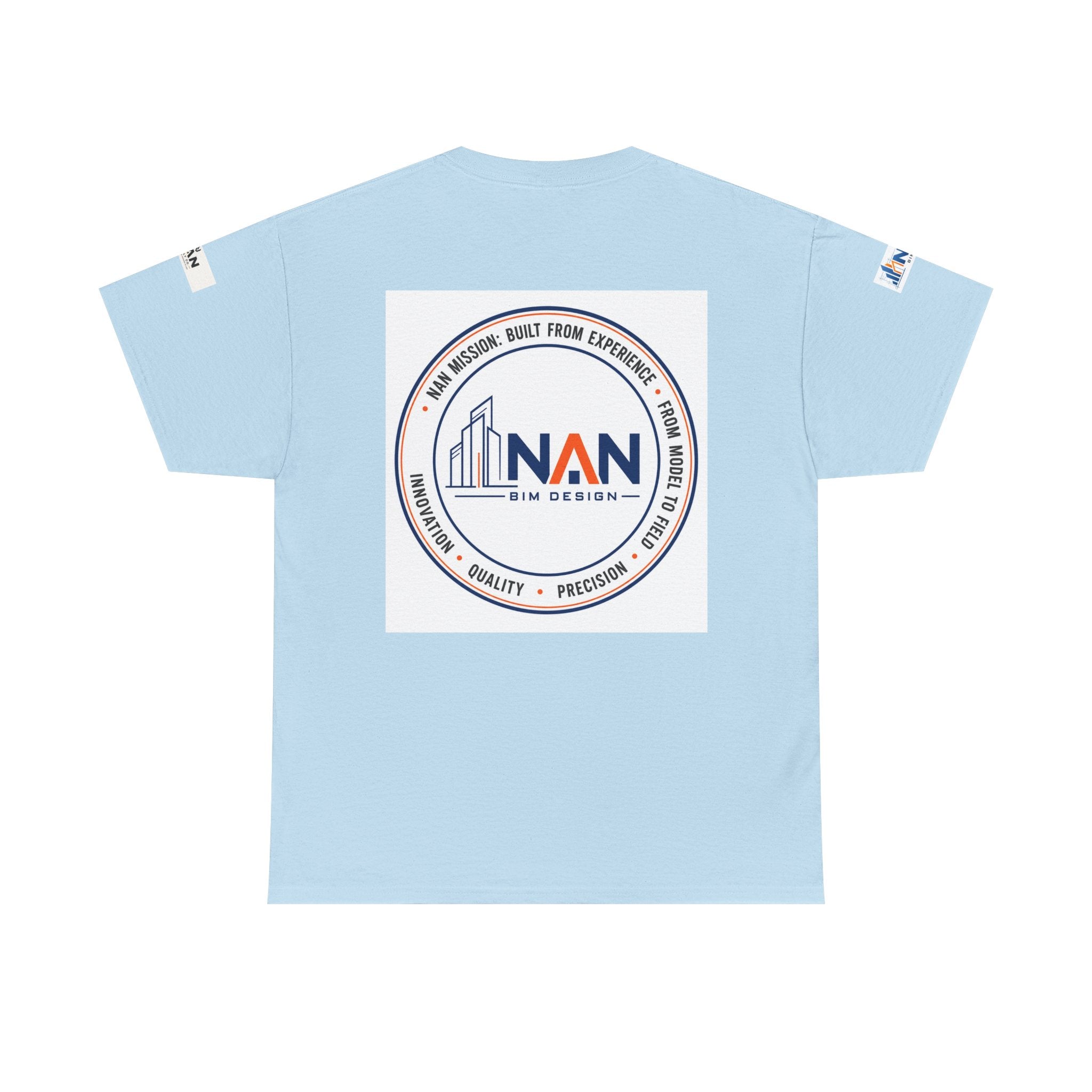 Nan Supply Co. Logo T‑Shirt — Construction Crew White Tee