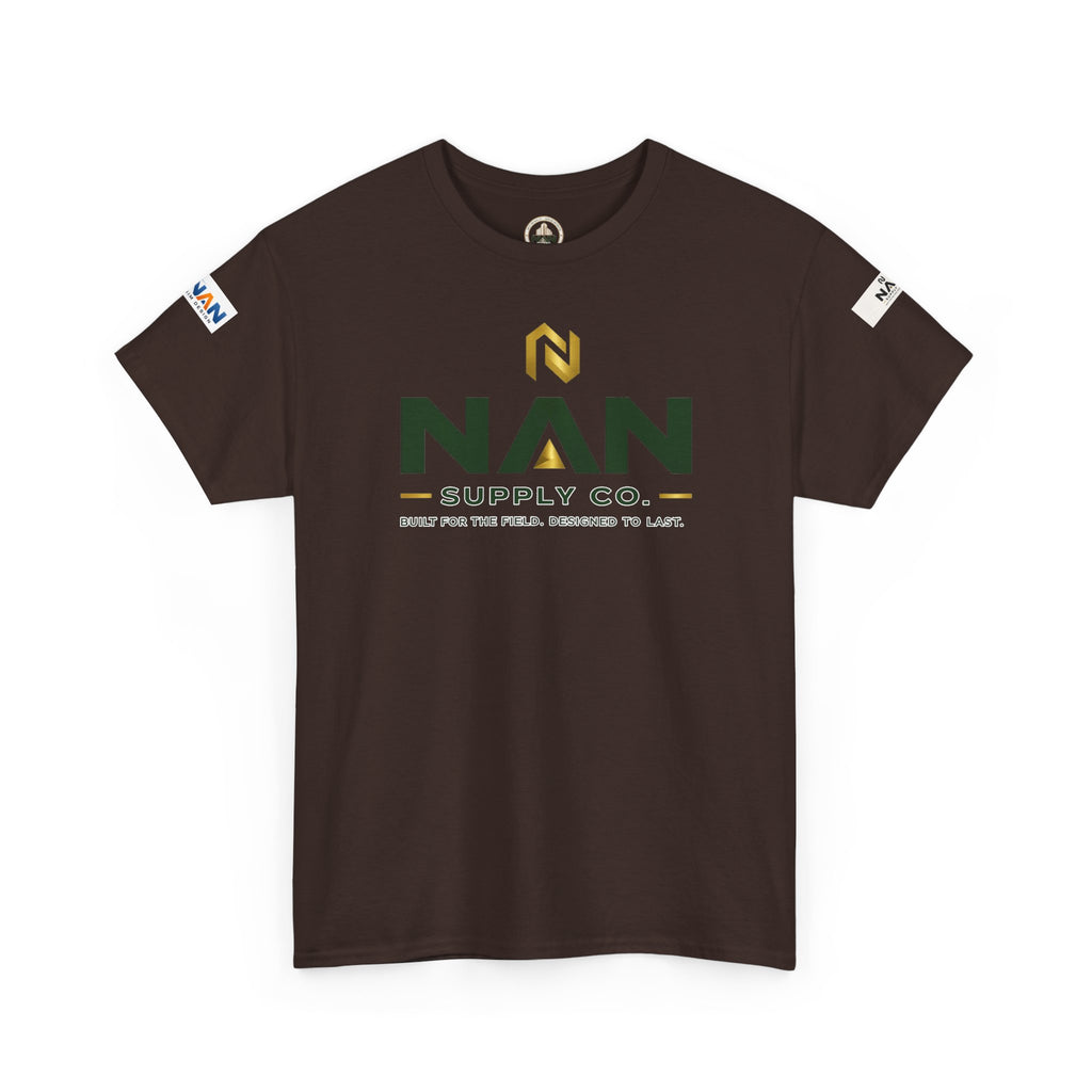 Nan Supply Co. Logo T‑Shirt — Construction Crew White Tee