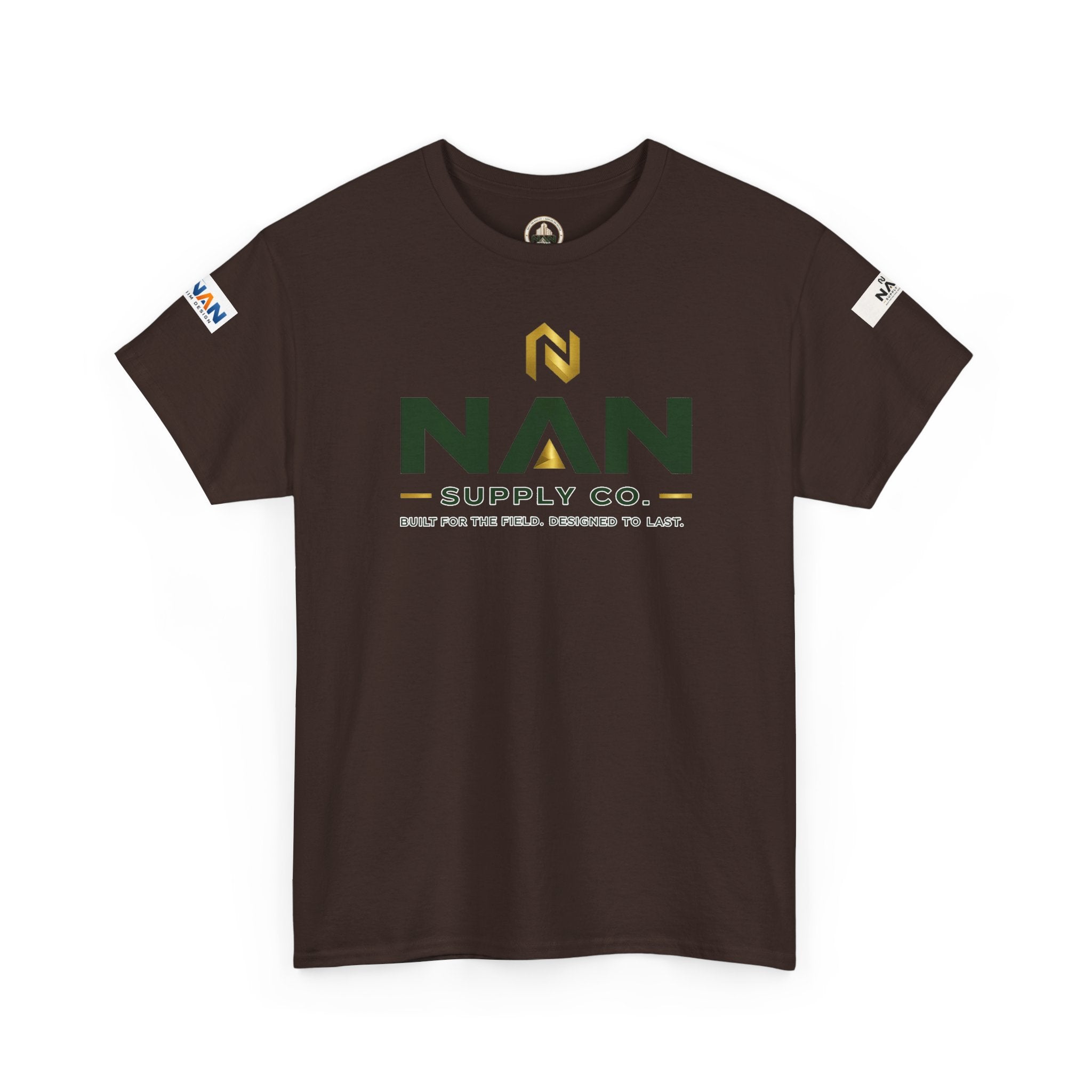 Nan Supply Co. Logo T‑Shirt — Construction Crew White Tee