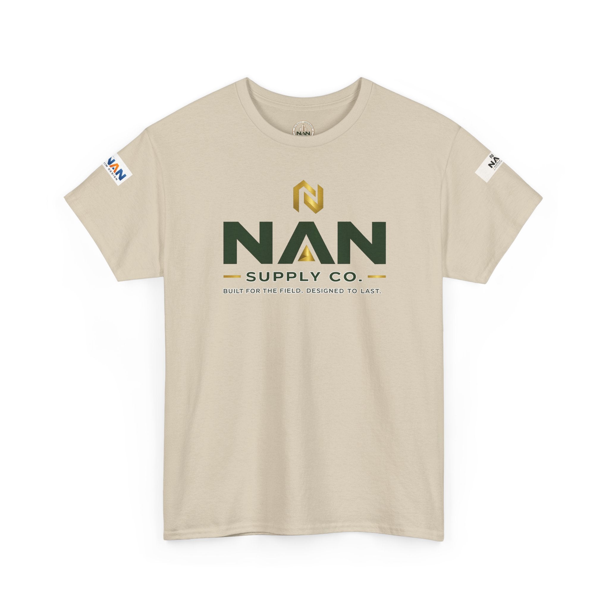 Nan Supply Co. Logo T‑Shirt — Construction Crew White Tee