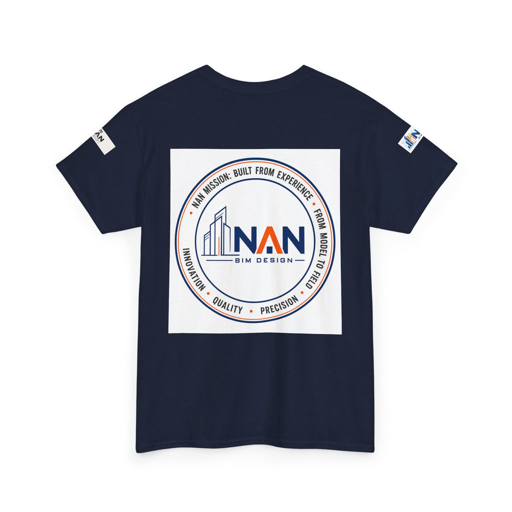 Nan Supply Co. Logo T‑Shirt — Construction Crew White Tee