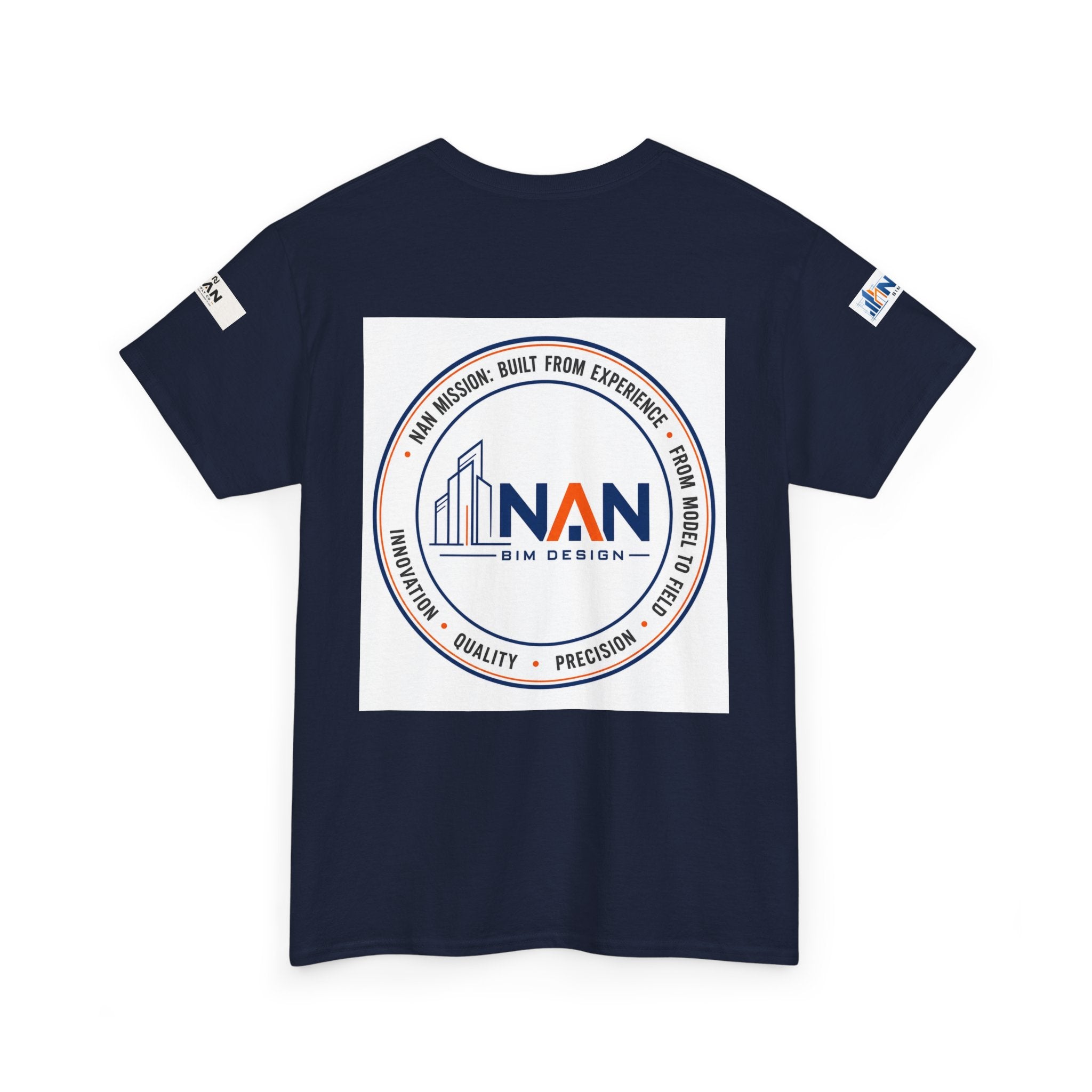 Nan Supply Co. Logo T‑Shirt — Construction Crew White Tee