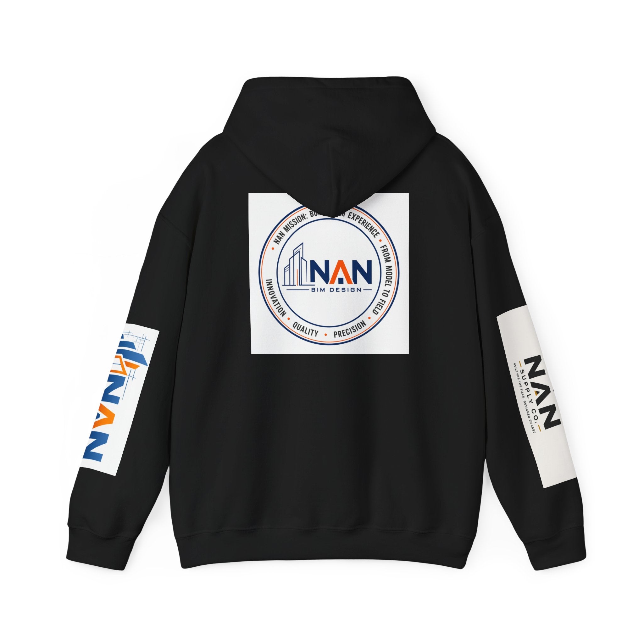 Clash Detected Graphic Hoodie — NAN Logo Streetwear