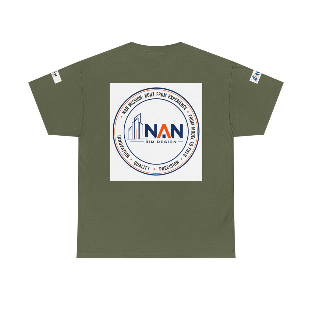 Nan Supply Co. Logo T‑Shirt — Construction Crew White Tee