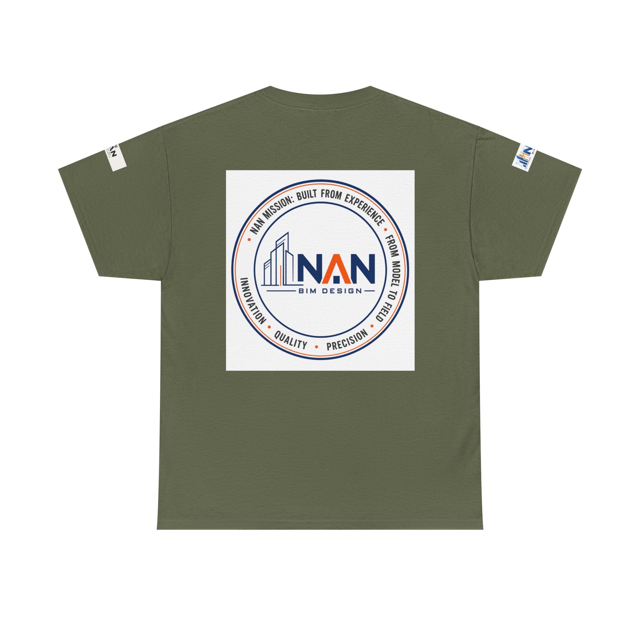 Nan Supply Co. Logo T‑Shirt — Construction Crew White Tee