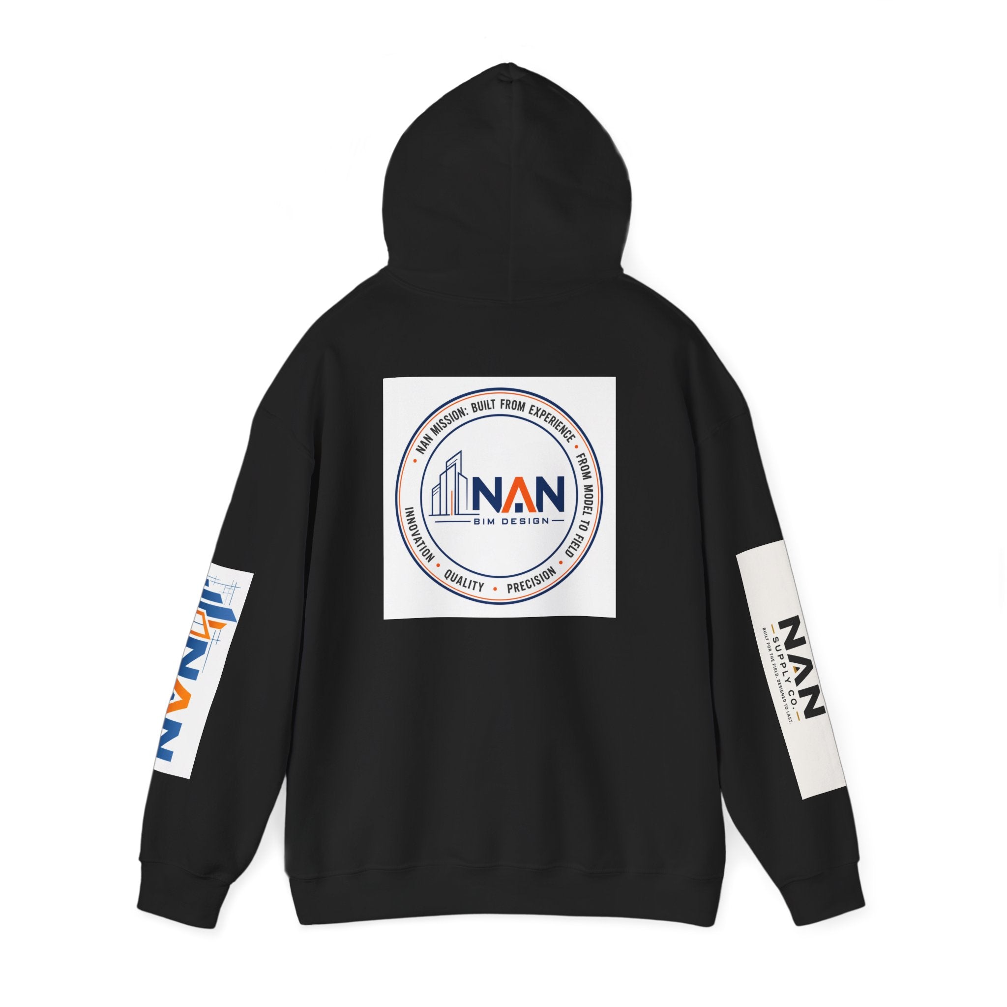 Clash Detected Graphic Hoodie — NAN Logo Streetwear