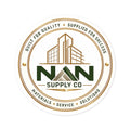 NAN Supply Co. Logo Round Sticker — Indoor/Outdoor Durable Sticker