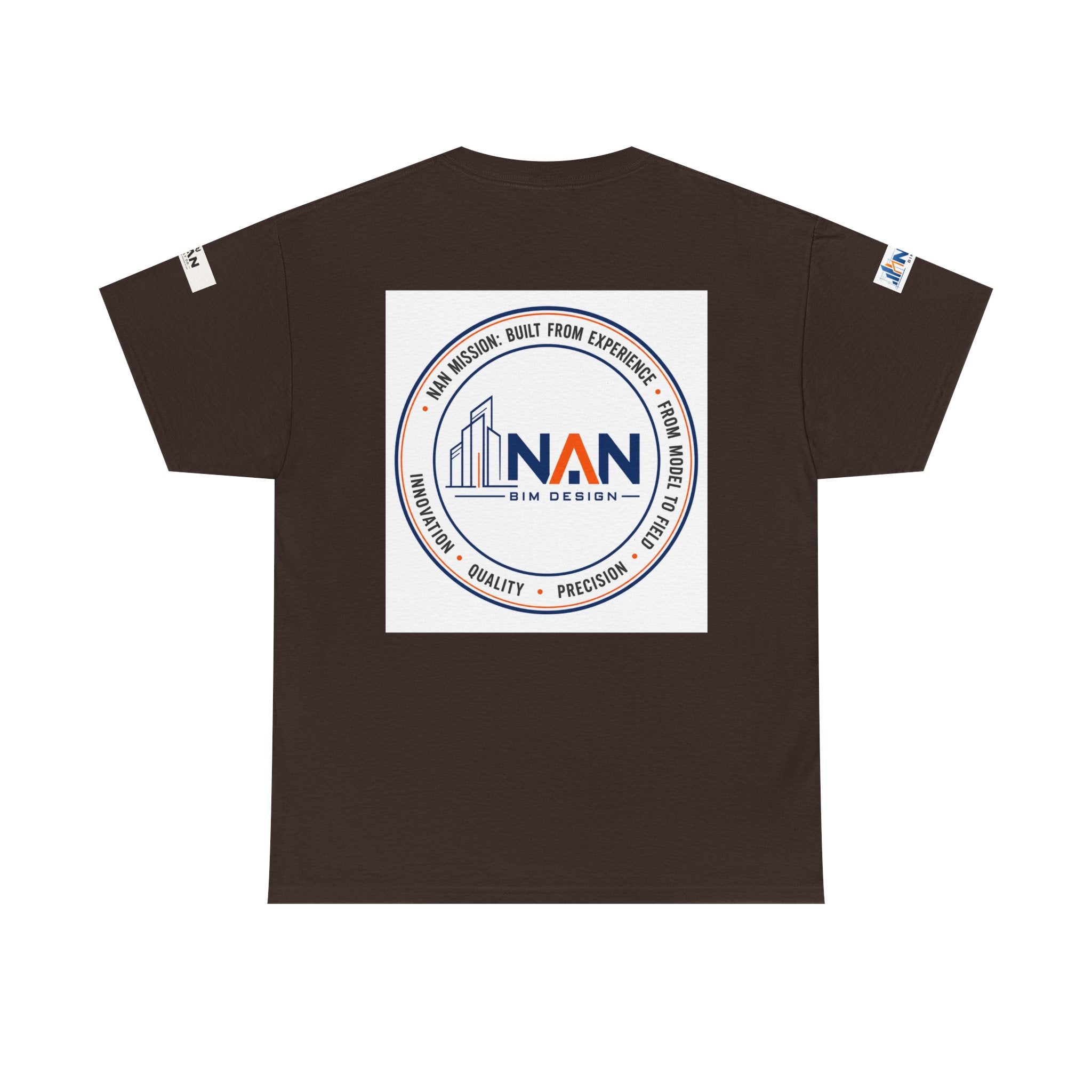 Nan Supply Co. Logo T‑Shirt — Construction Crew White Tee