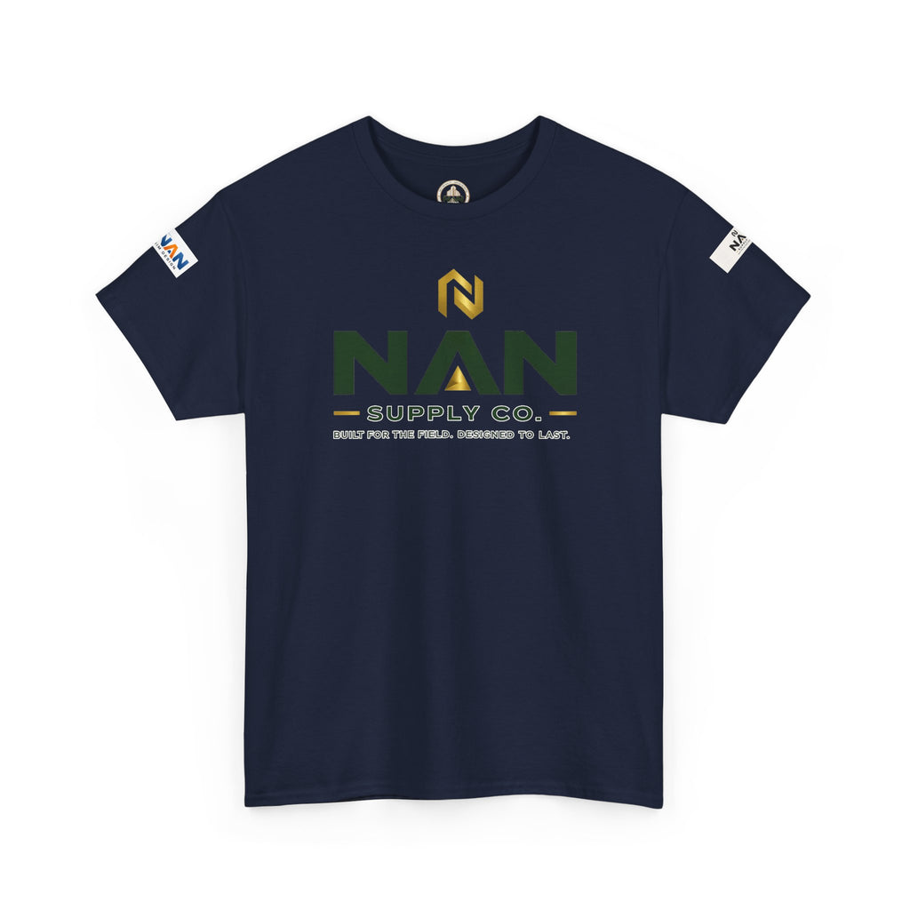 Nan Supply Co. Logo T‑Shirt — Construction Crew White Tee