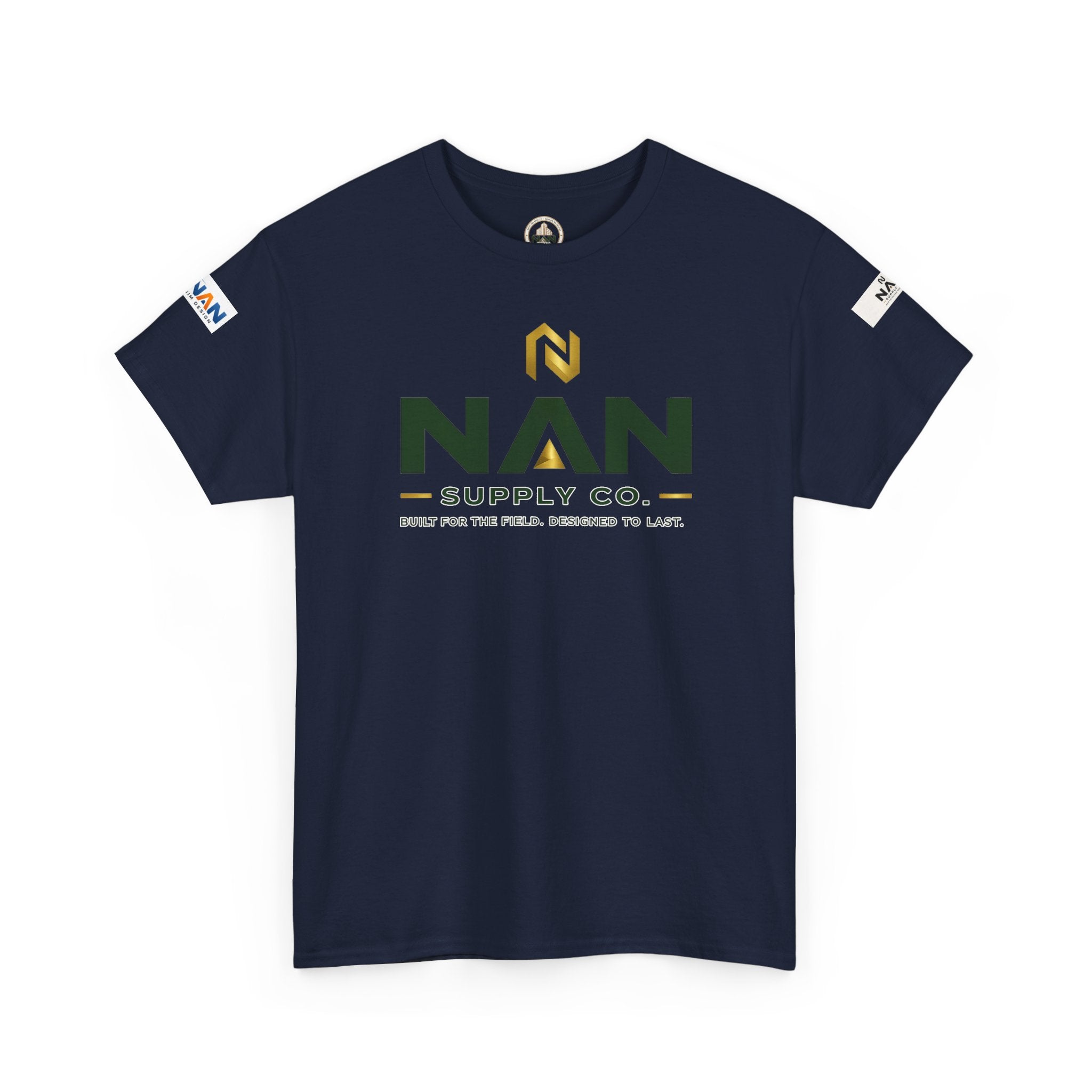 Nan Supply Co. Logo T‑Shirt — Construction Crew White Tee