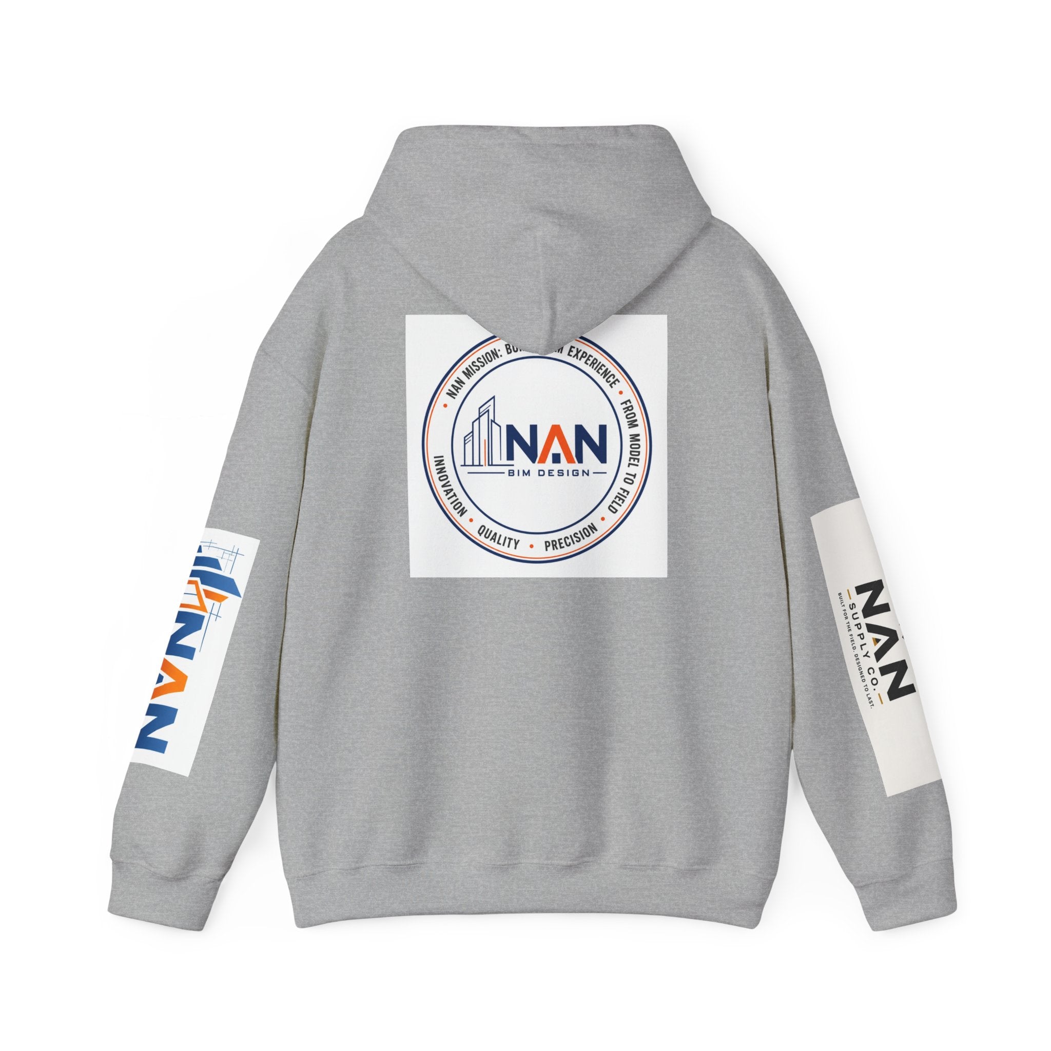 Clash Detected Graphic Hoodie — NAN Logo Streetwear