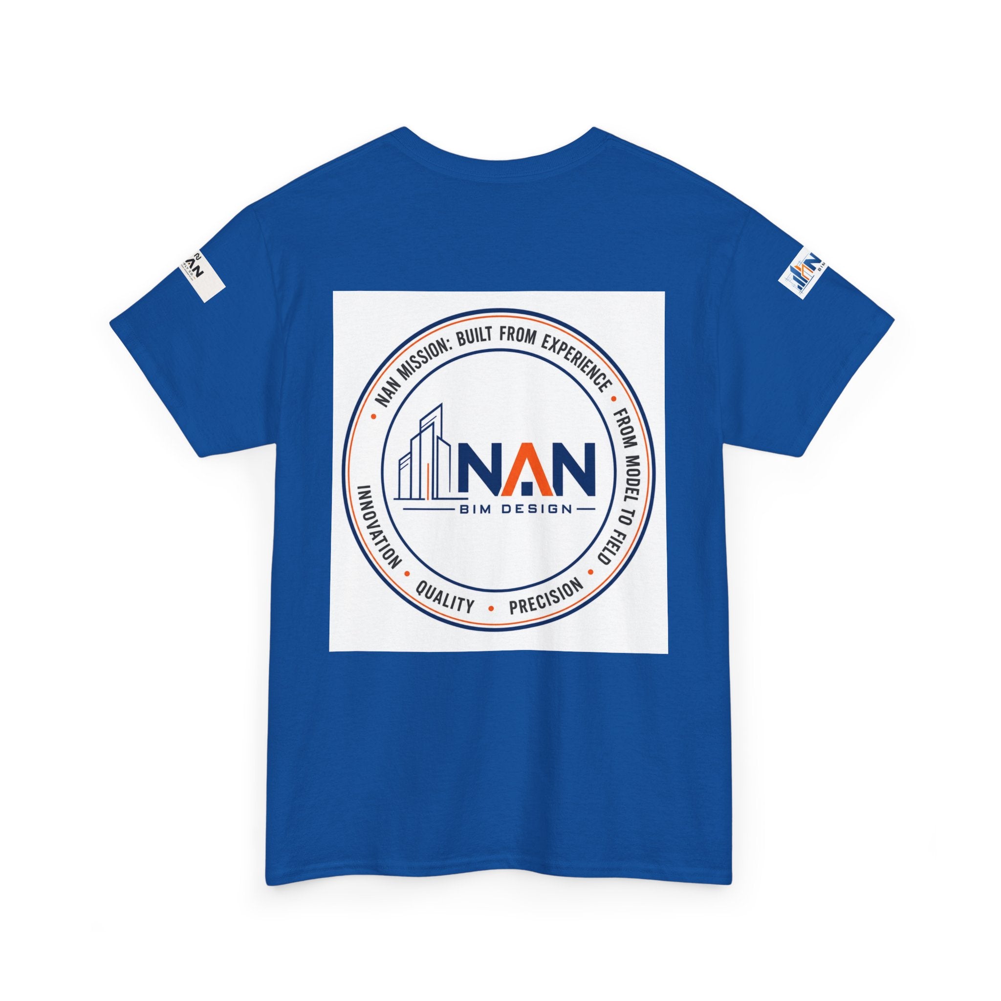 Nan Supply Co. Logo T‑Shirt — Construction Crew White Tee