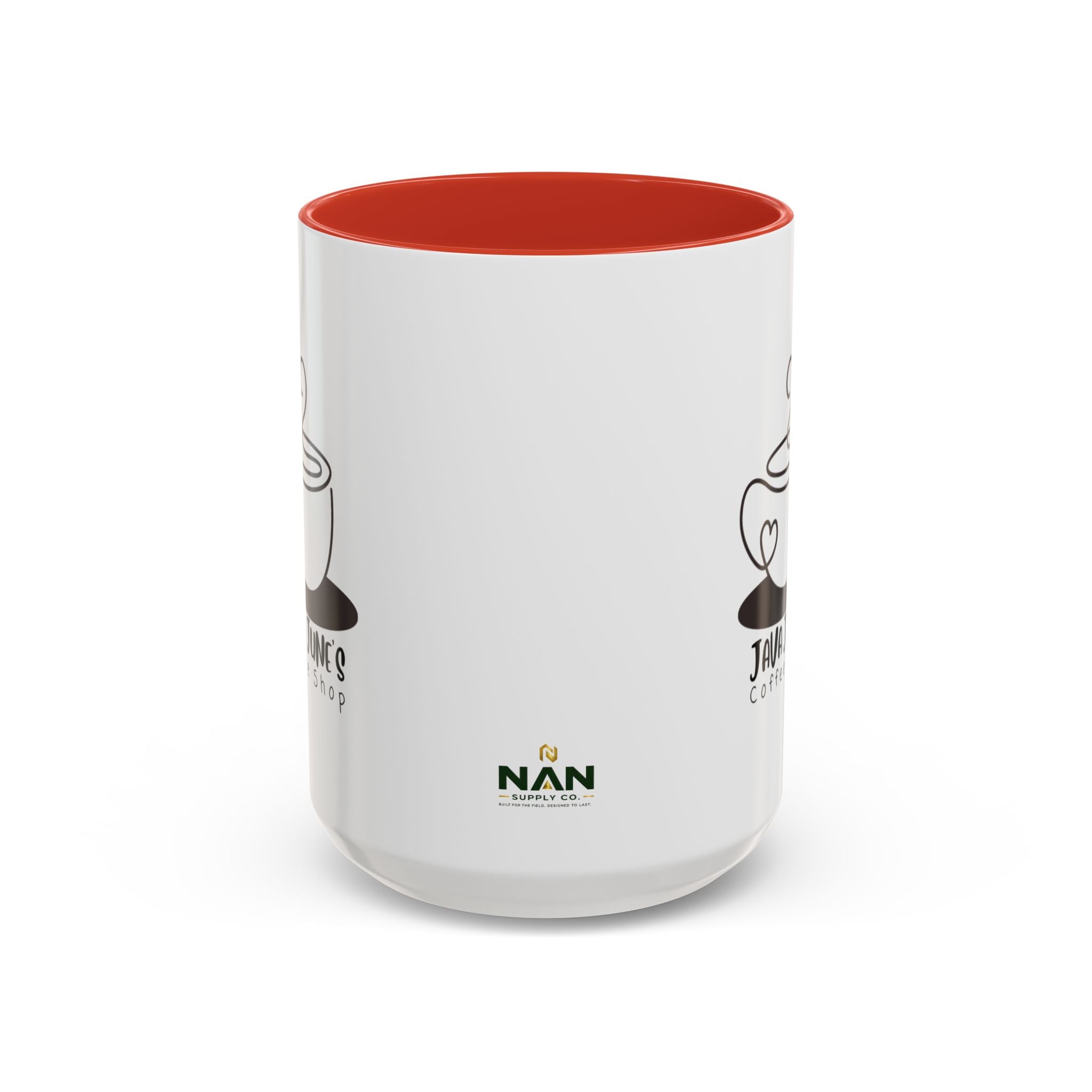 Java June’s Coffee Shop Accent Mug — 11/15oz Ceramic Coffee Cup